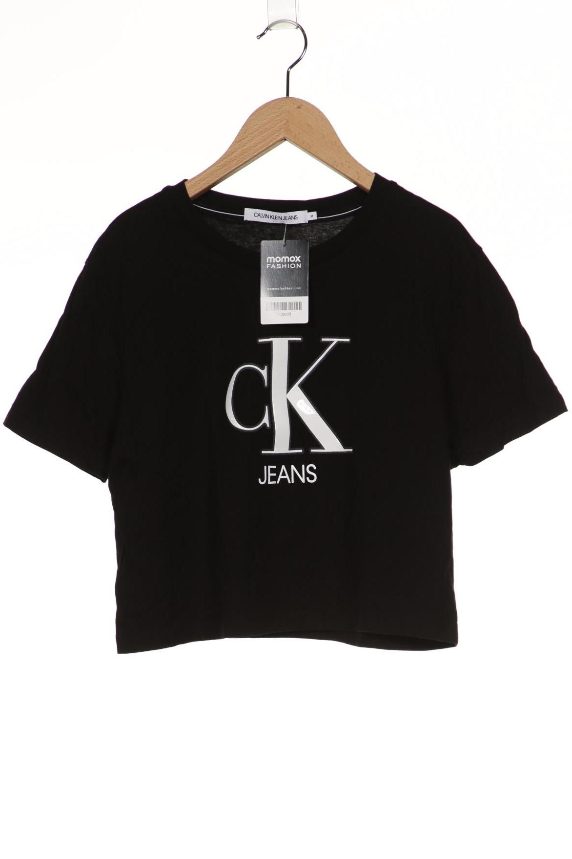 

Calvin Klein Jeans Damen T-Shirt, schwarz