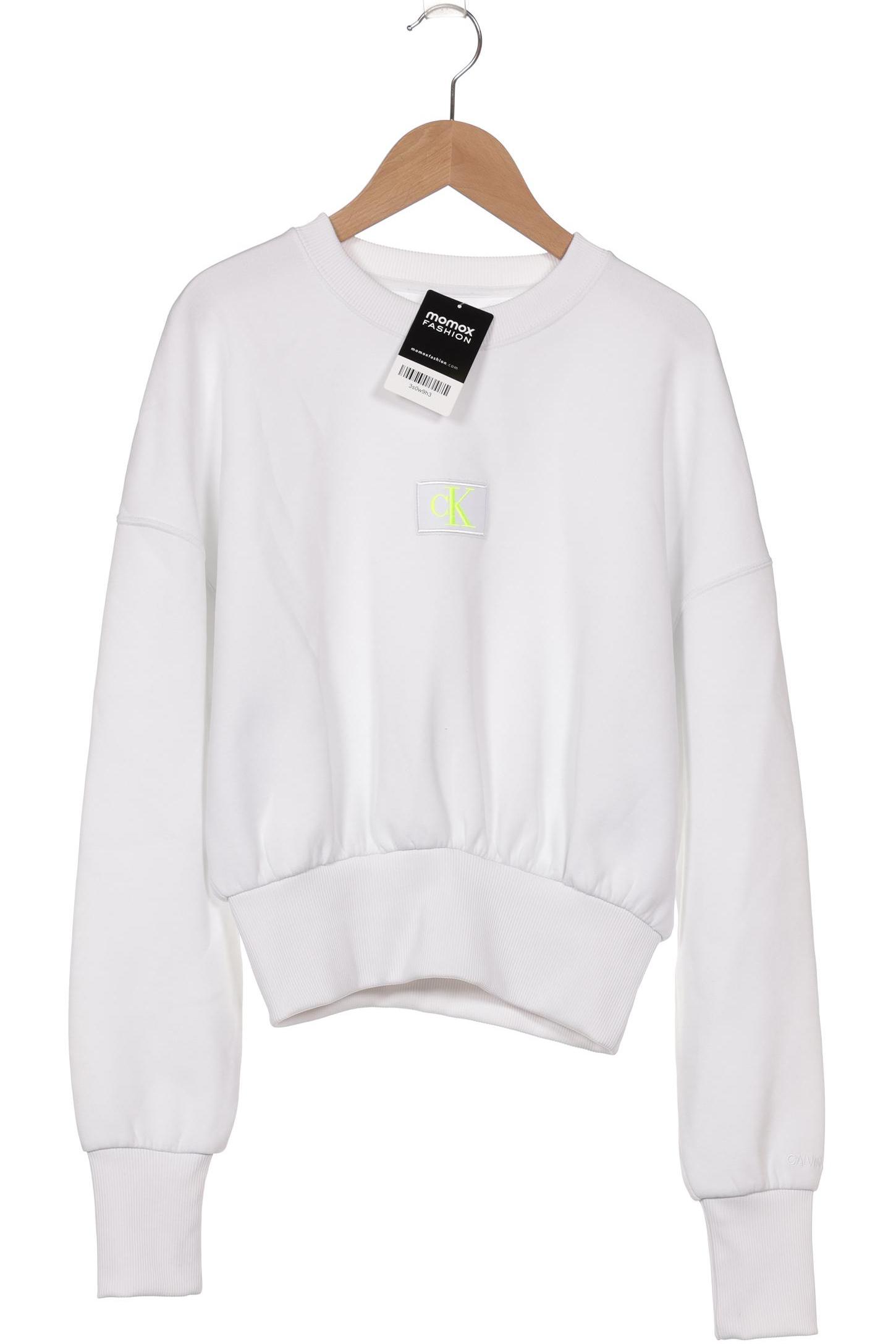 

Calvin Klein Jeans Damen Sweatshirt, weiß, Gr. 36