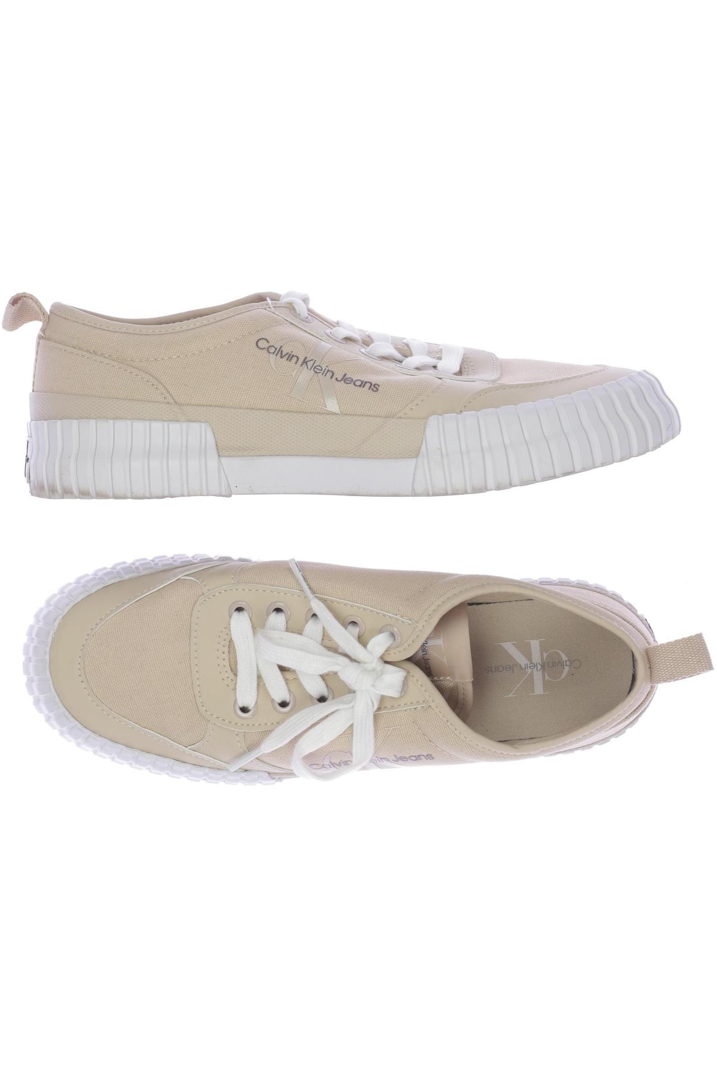 

Calvin Klein Jeans Damen Halbschuh, beige, Gr. 38