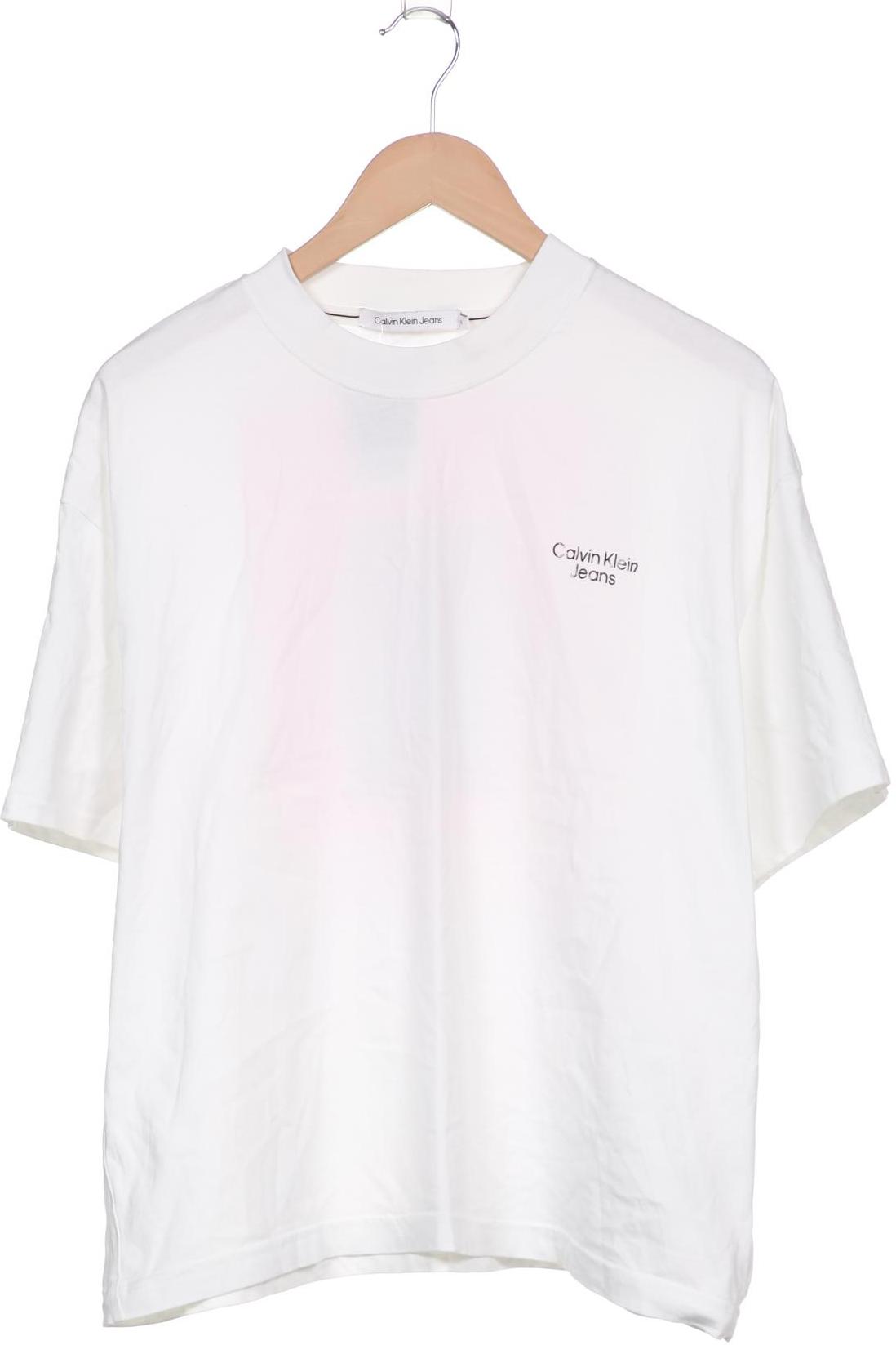 

Calvin Klein Jeans Damen T-Shirt, weiß