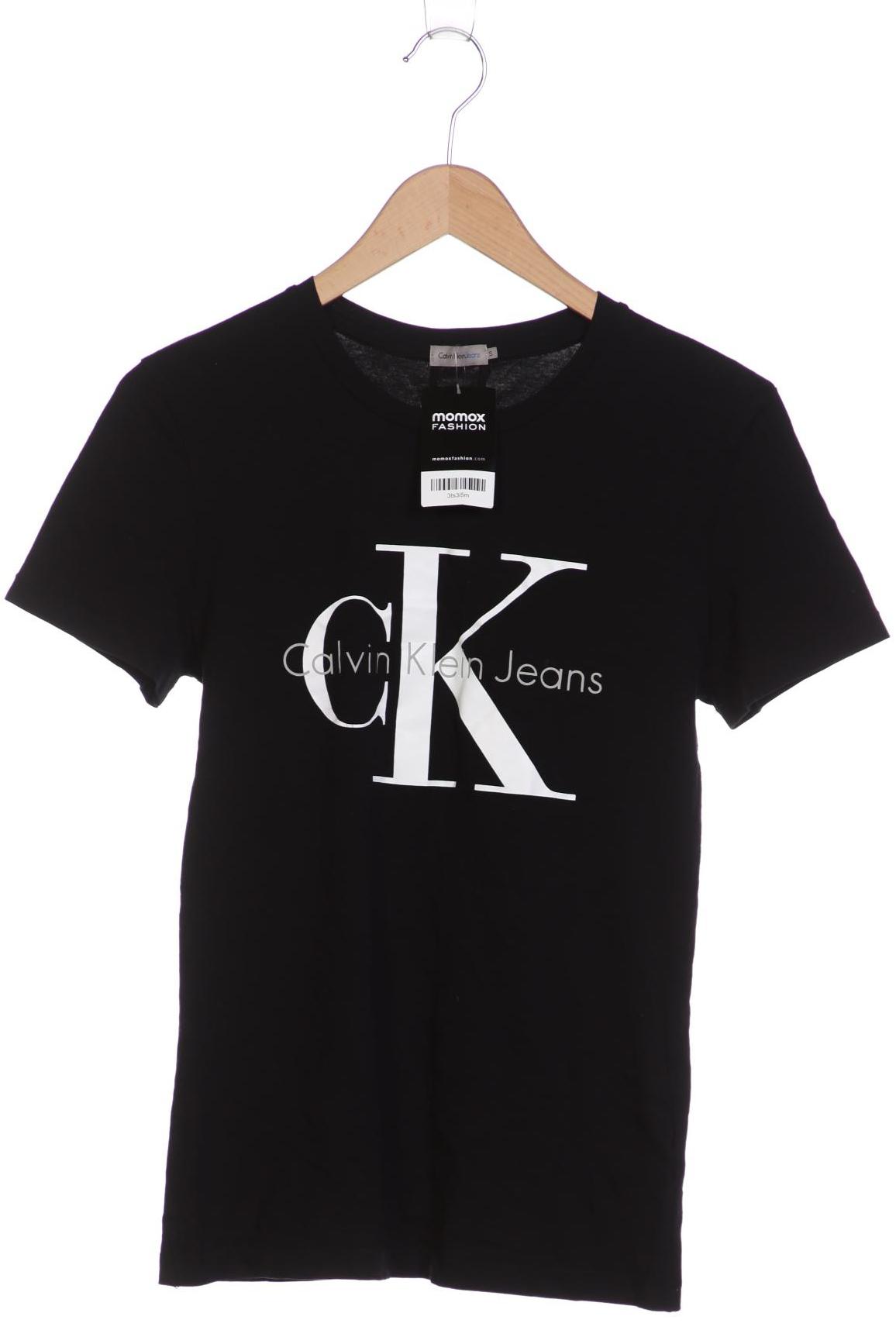 

Calvin Klein Jeans Damen T-Shirt, schwarz