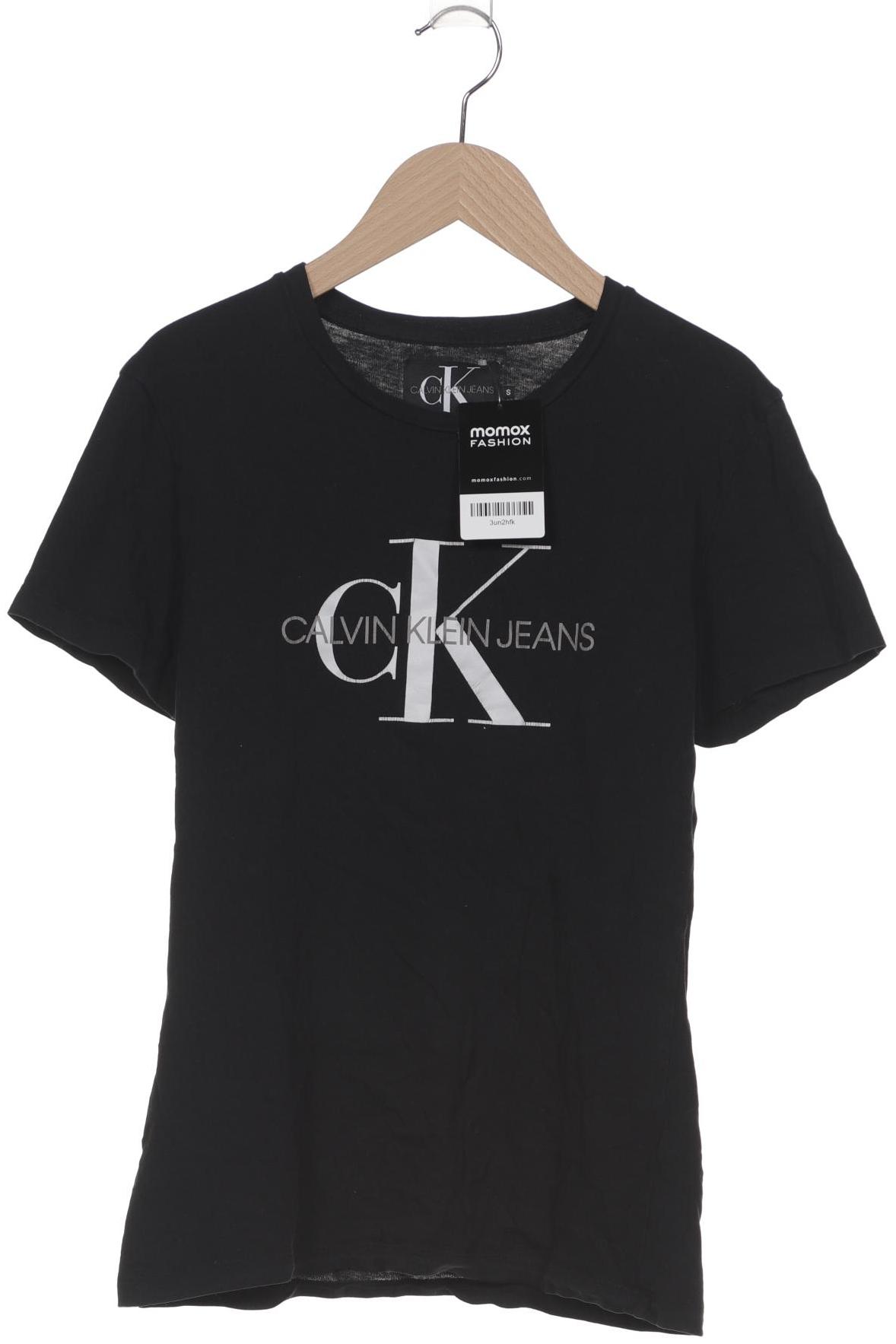 

Calvin Klein Jeans Damen T-Shirt, schwarz, Gr. 36
