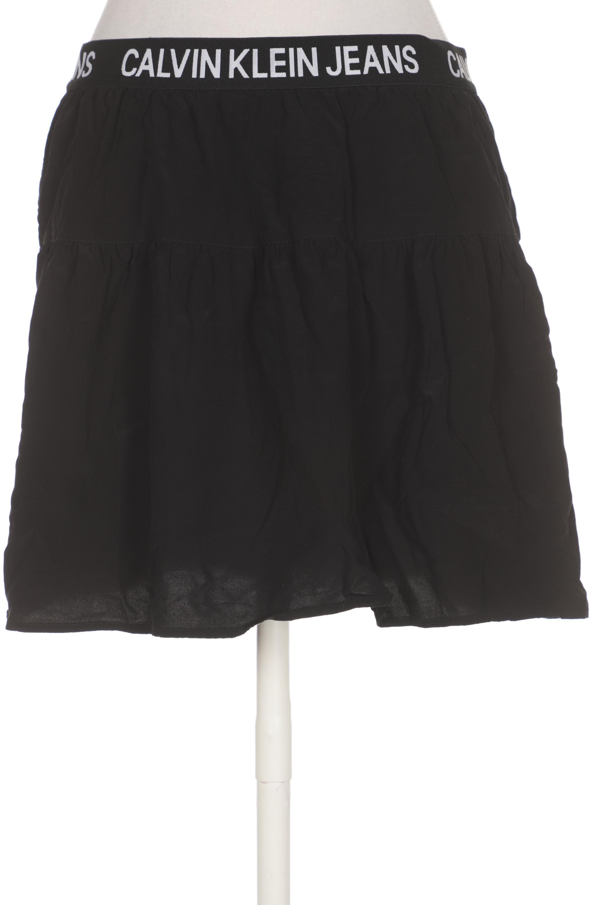 

Calvin Klein Jeans Damen Rock, schwarz, Gr. 28