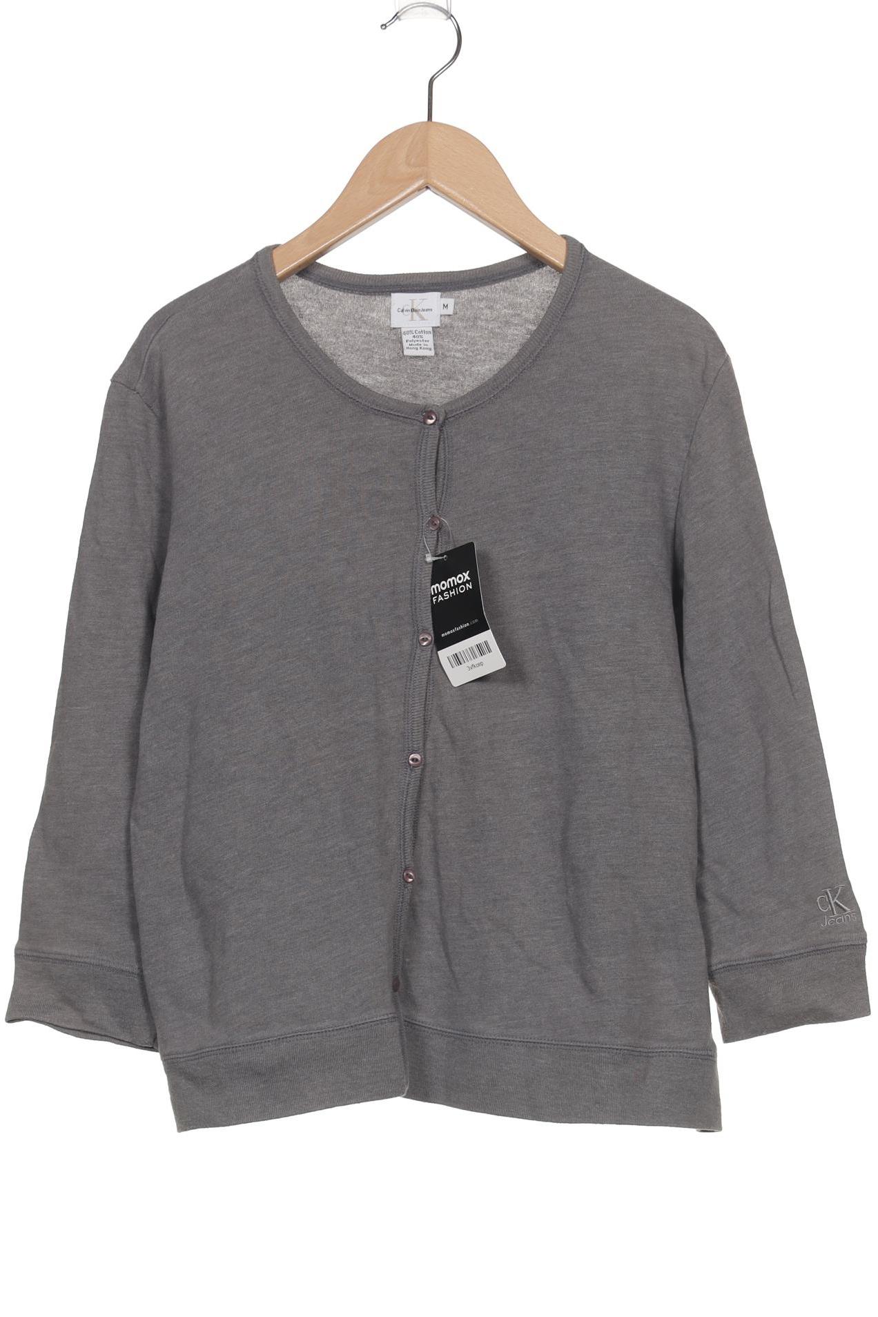 

Calvin Klein Jeans Damen Strickjacke, grau, Gr. 38