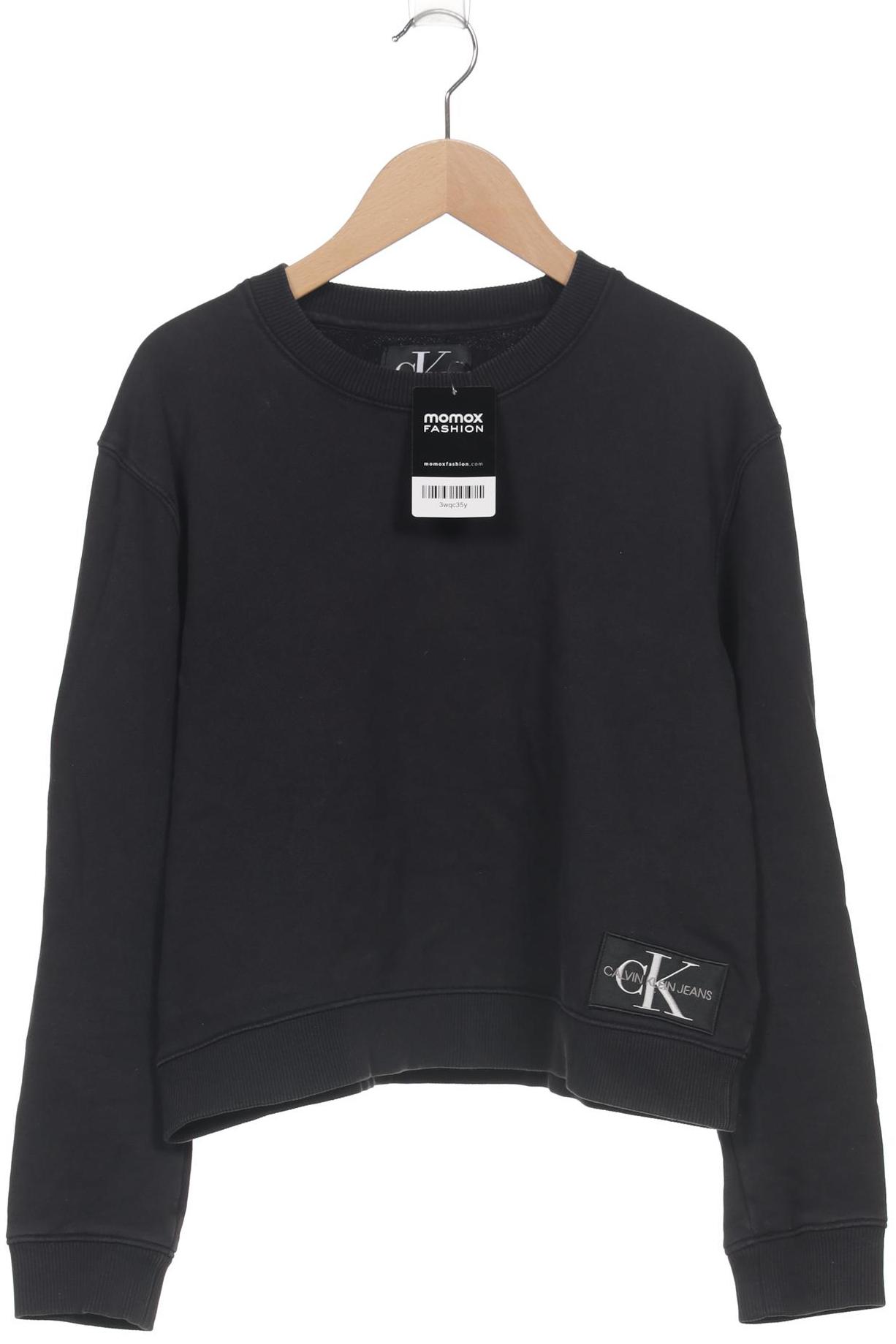 

Calvin Klein Jeans Damen Sweatshirt, schwarz, Gr. 36