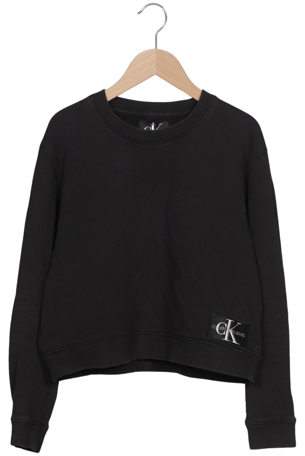 

Calvin Klein Jeans Damen Sweatshirt, schwarz, Gr. 36
