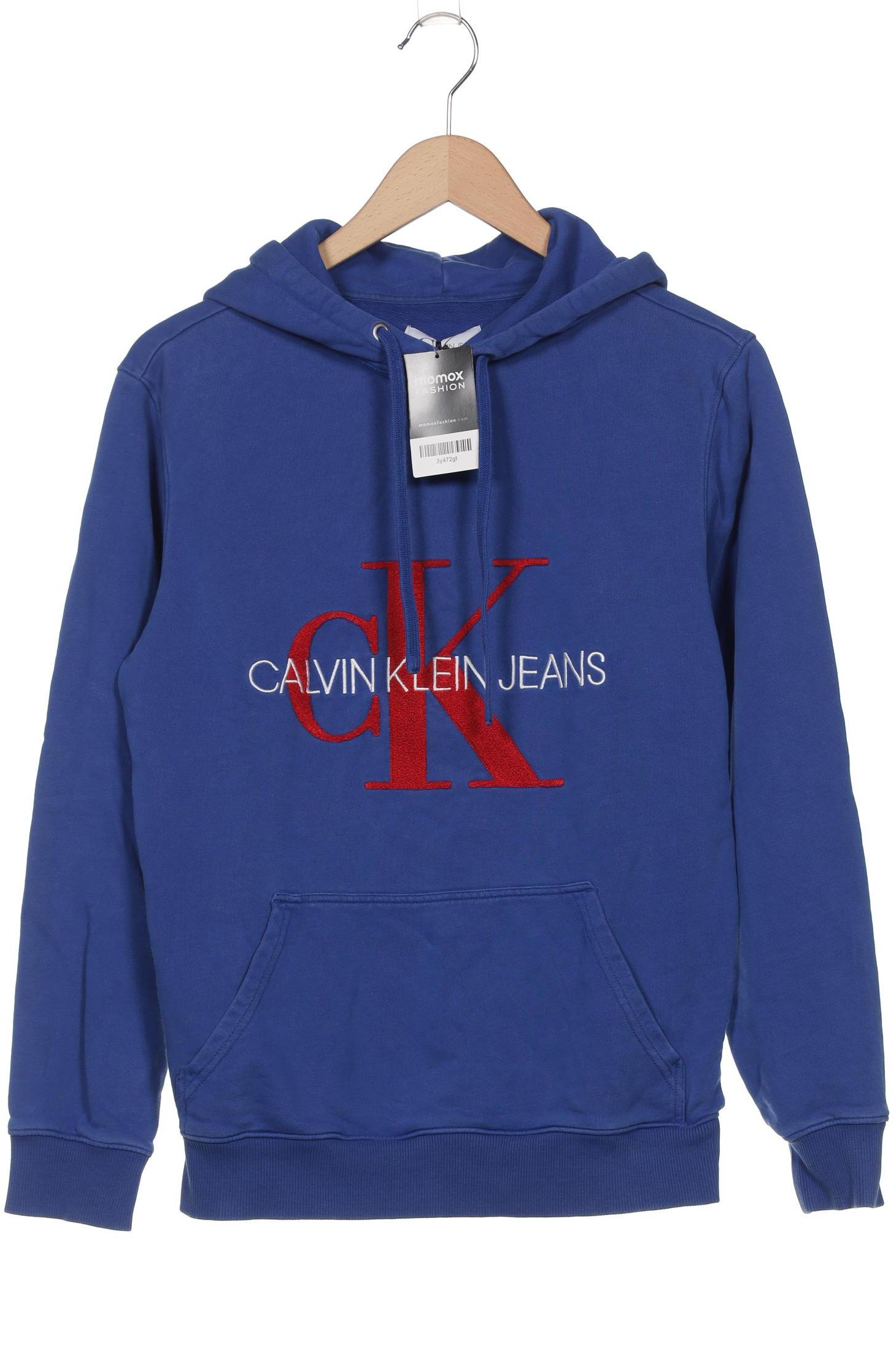 

Calvin Klein Jeans Herren Kapuzenpullover, blau, Gr. 46