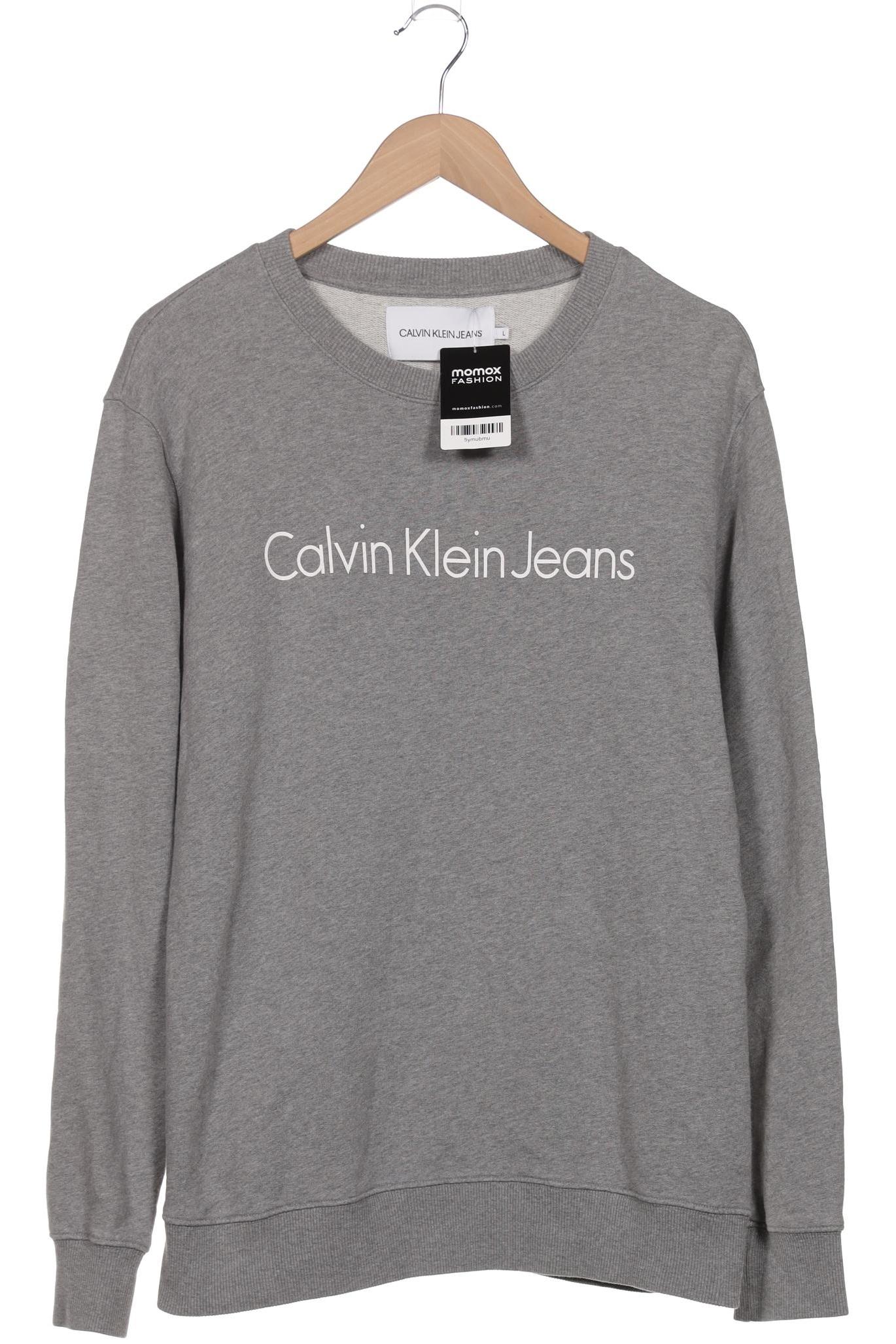 

Calvin Klein Jeans Herren Sweatshirt, grau, Gr. 52