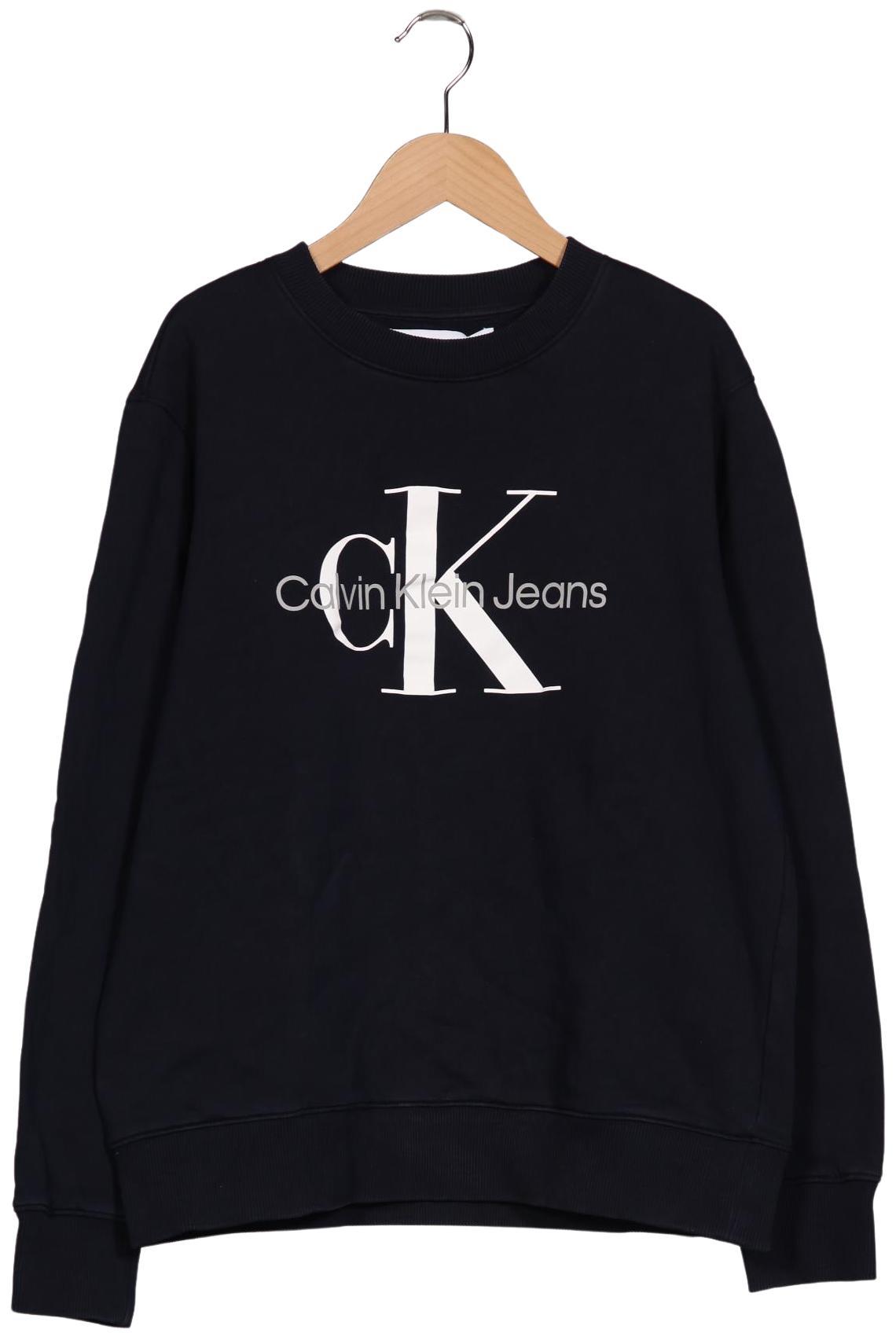 

Calvin Klein Jeans Herren Sweatshirt, marineblau, Gr. 48