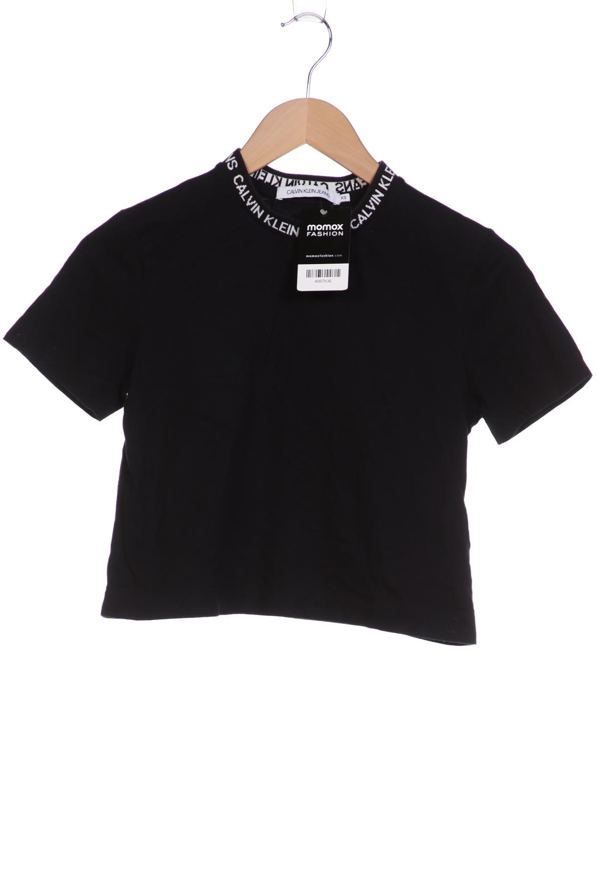 

Calvin Klein Jeans Damen T-Shirt, schwarz