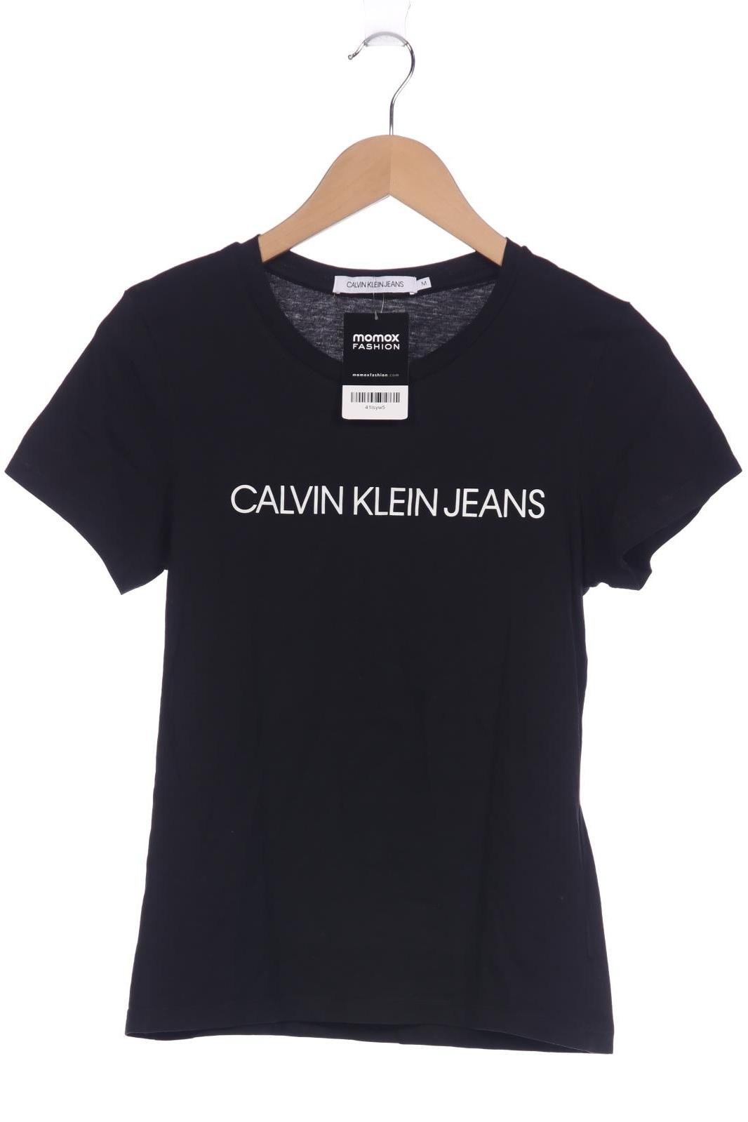 

Calvin Klein Jeans Damen T-Shirt, schwarz, Gr. 38