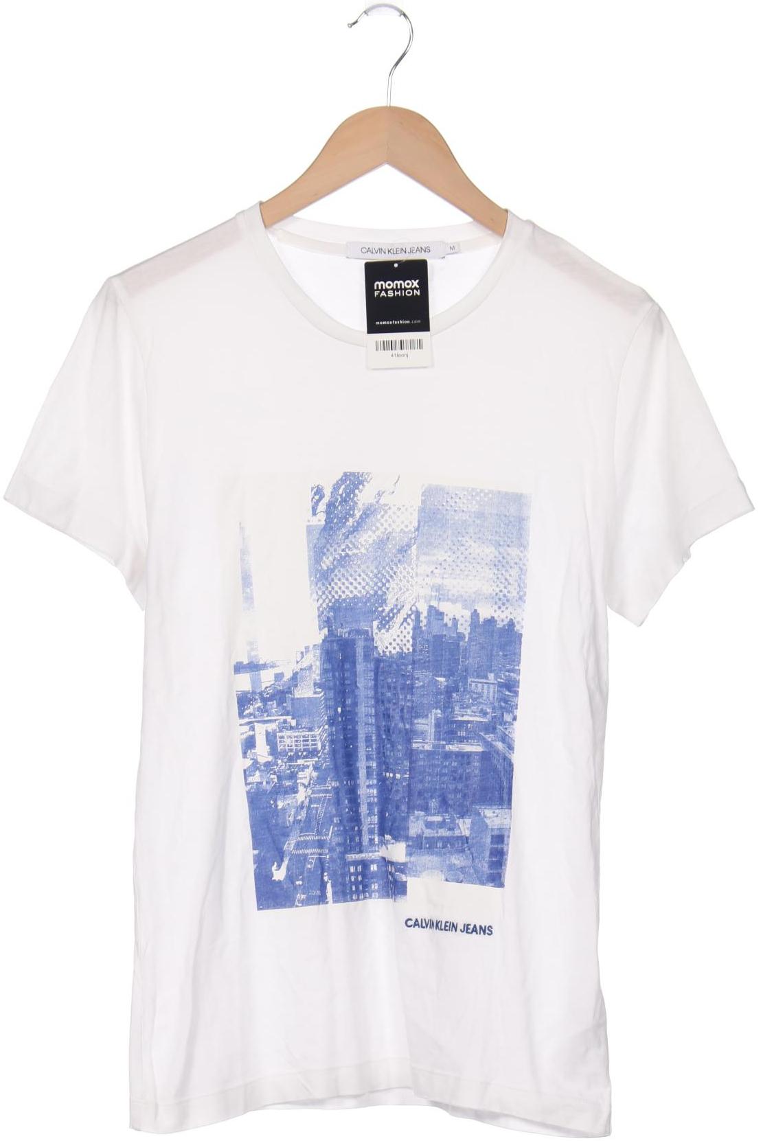 

Calvin Klein Jeans Herren T-Shirt, weiß