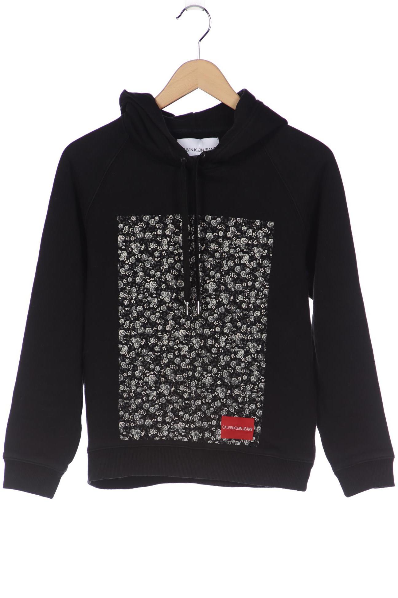 

Calvin Klein Jeans Damen Kapuzenpullover, schwarz