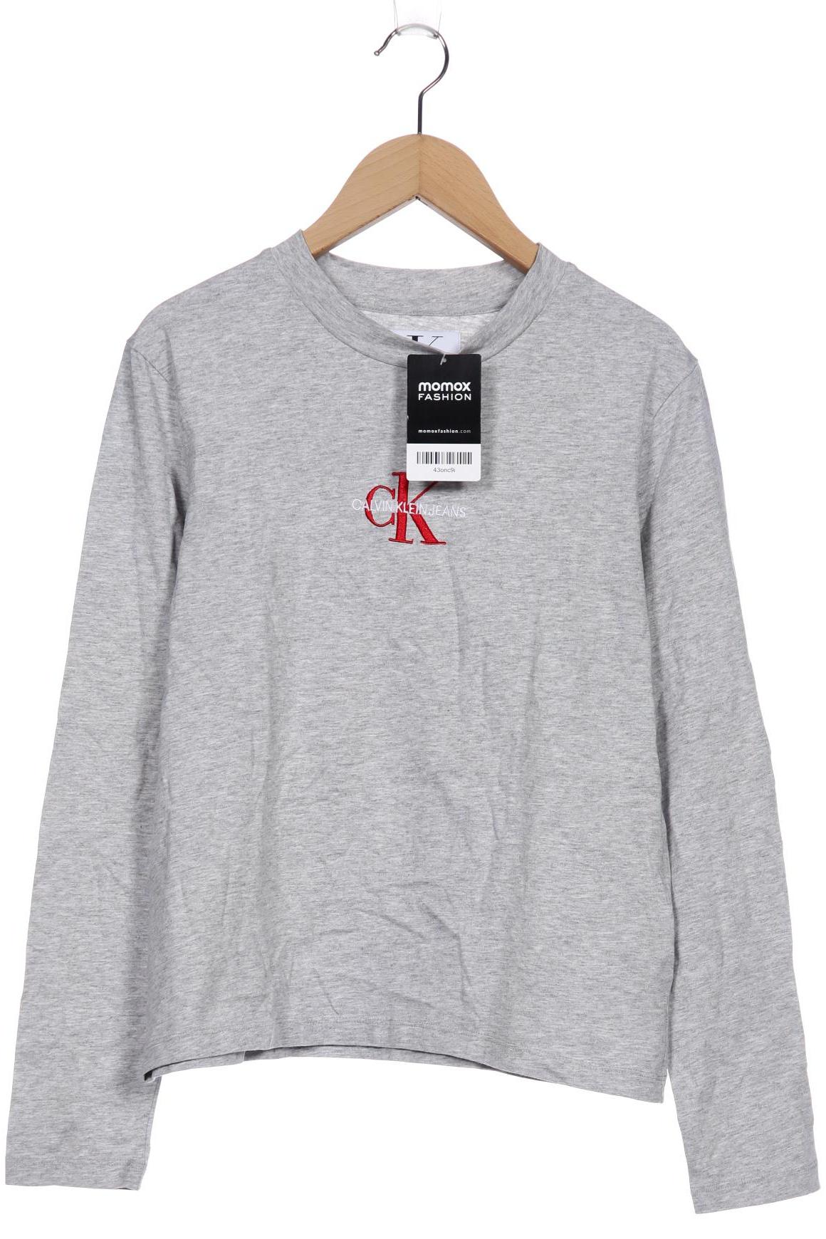 

Calvin Klein Jeans Damen Langarmshirt, grau