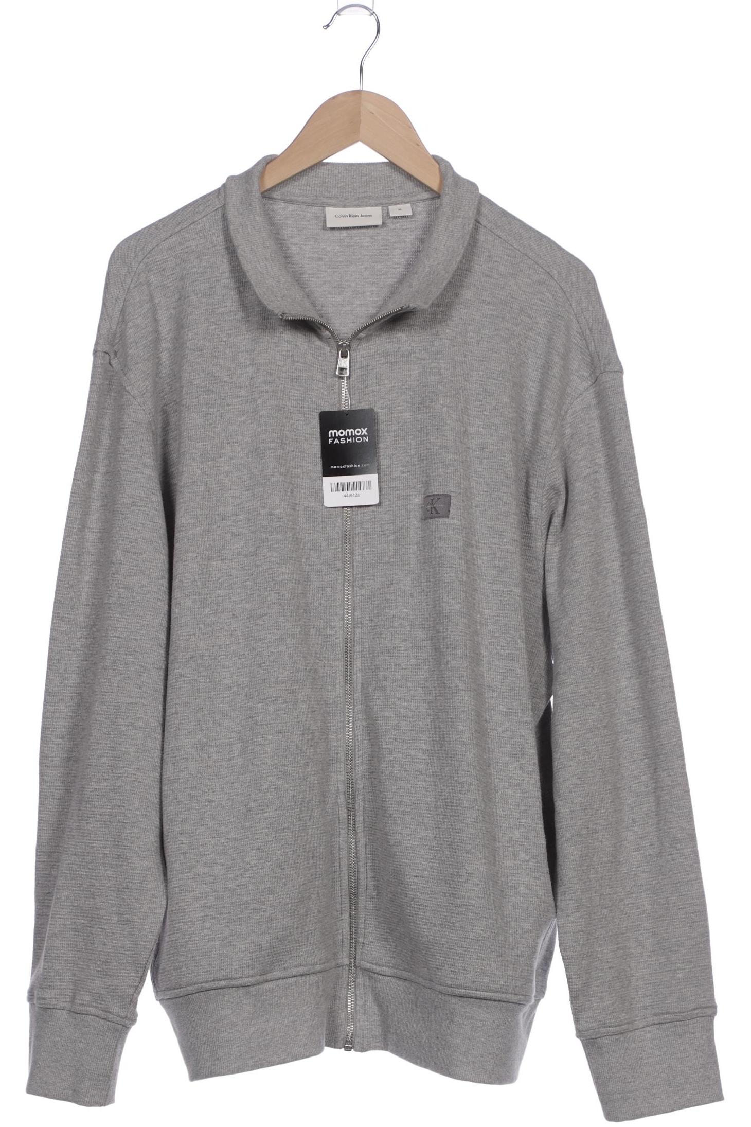 

Calvin Klein Jeans Herren Strickjacke, grau, Gr. 54