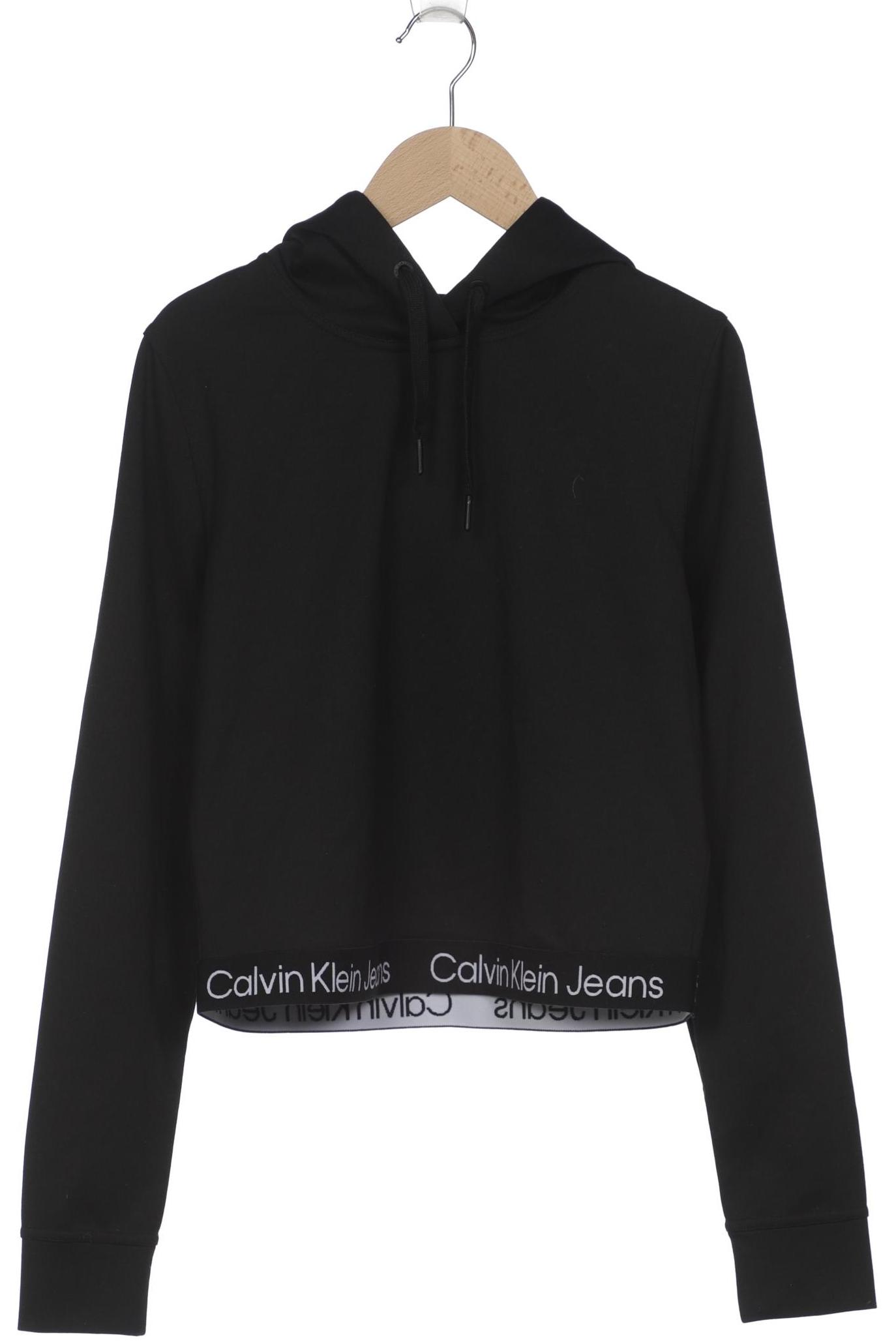 

Calvin Klein Jeans Damen Kapuzenpullover, schwarz, Gr. 38