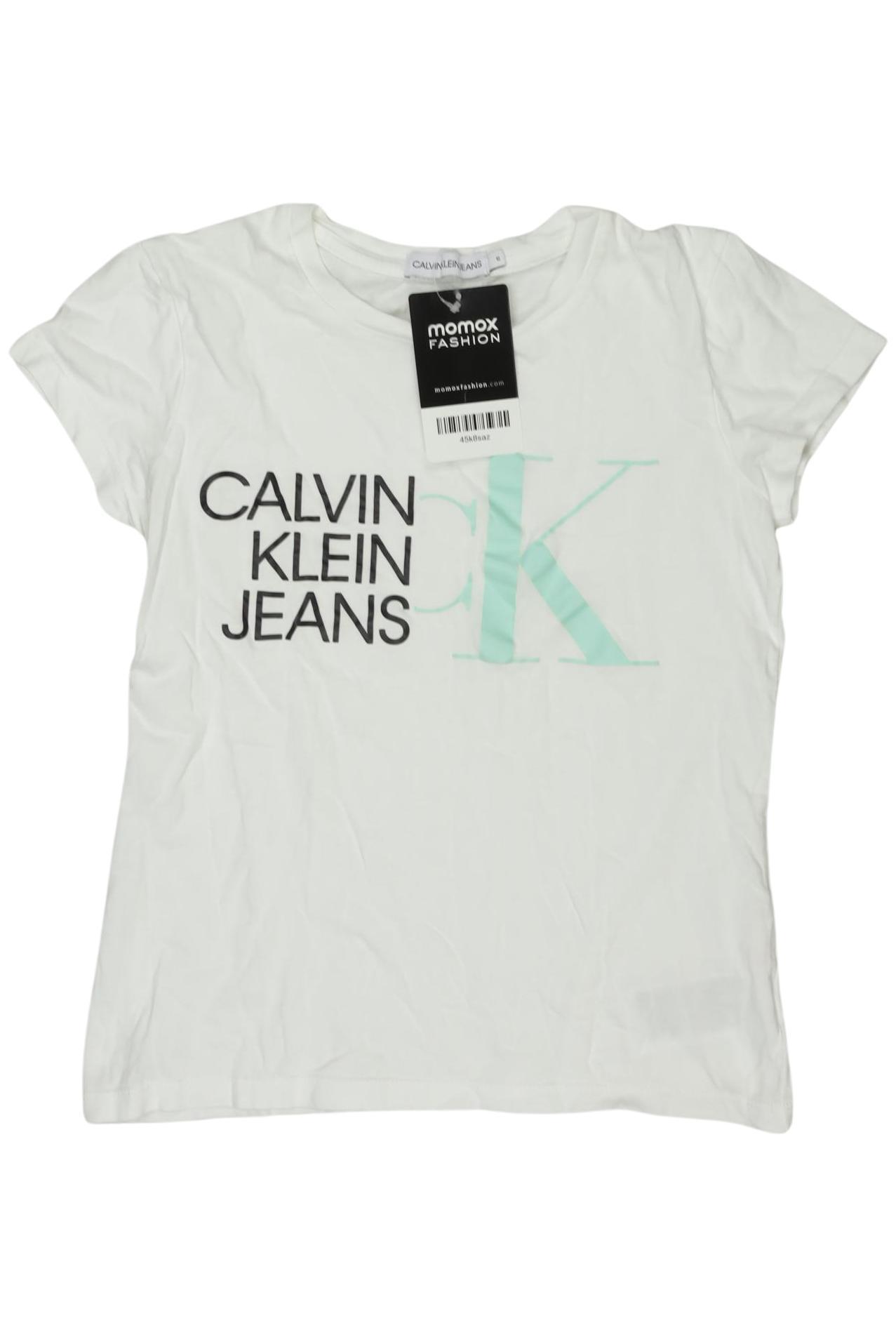

Calvin Klein Jeans Mädchen T-Shirt, weiß, Gr. 12