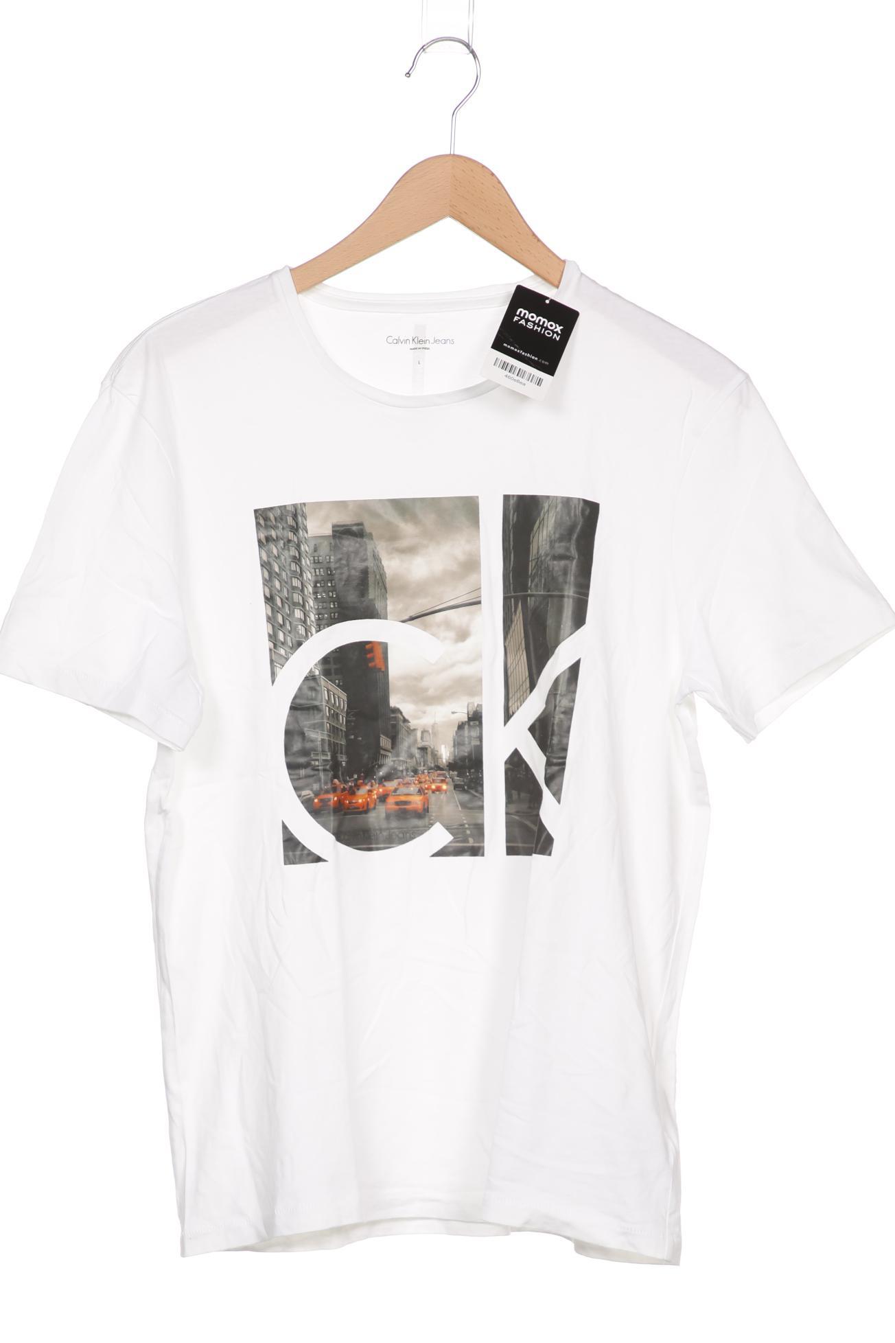 

Calvin Klein Jeans Herren T-Shirt, weiß, Gr. 52