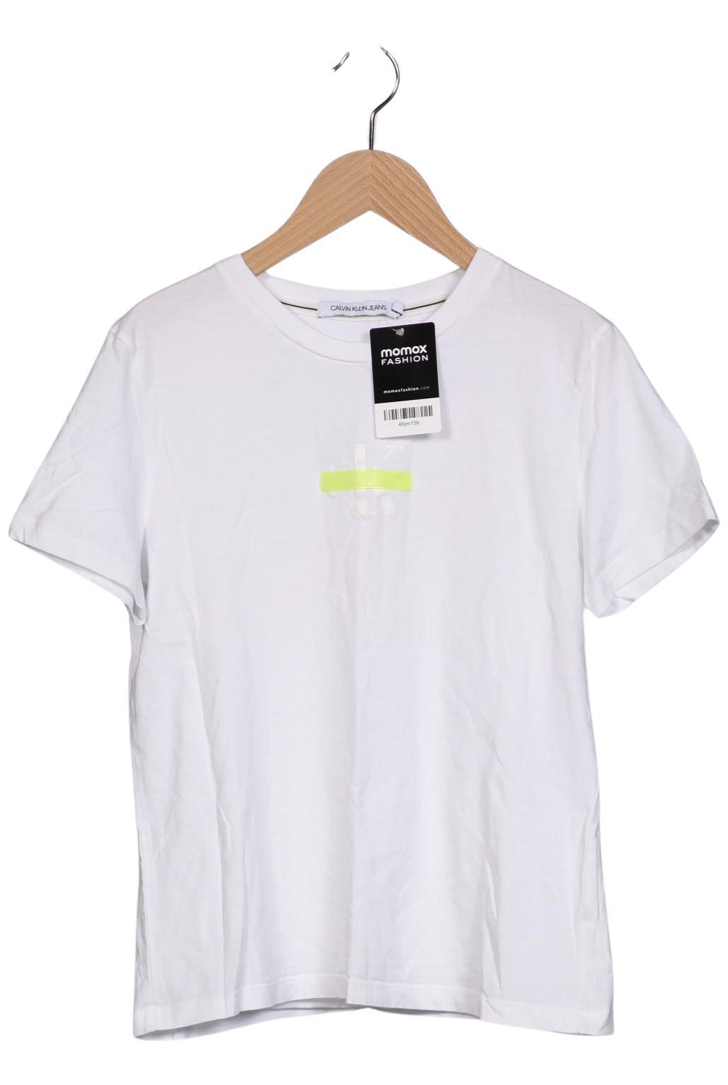 

Calvin Klein Jeans Damen T-Shirt, neon, Gr. 36