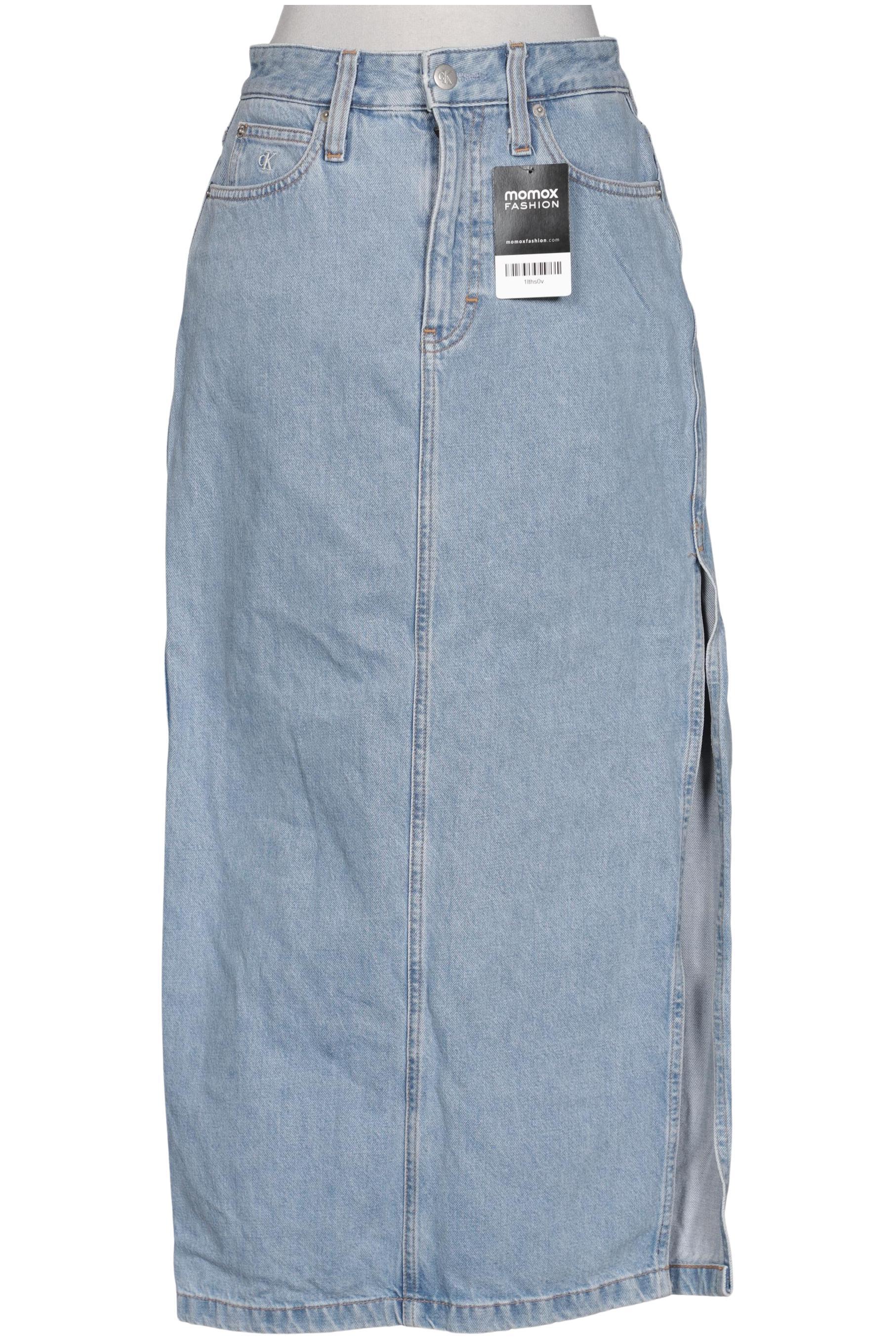 

Calvin Klein Jeans Damen Rock, hellblau, Gr. 26