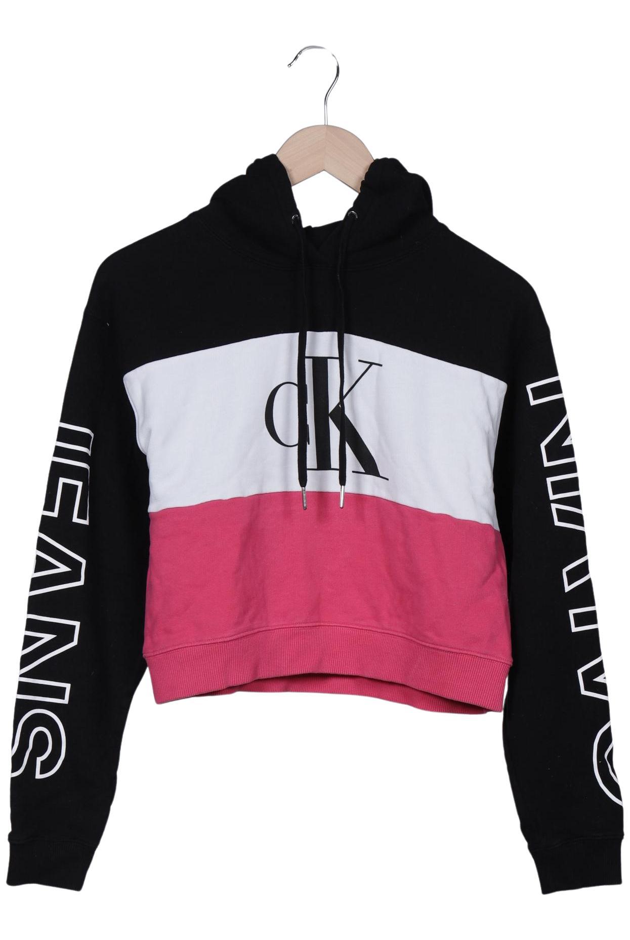 

Calvin Klein Jeans Damen Kapuzenpullover, mehrfarbig, Gr. 34