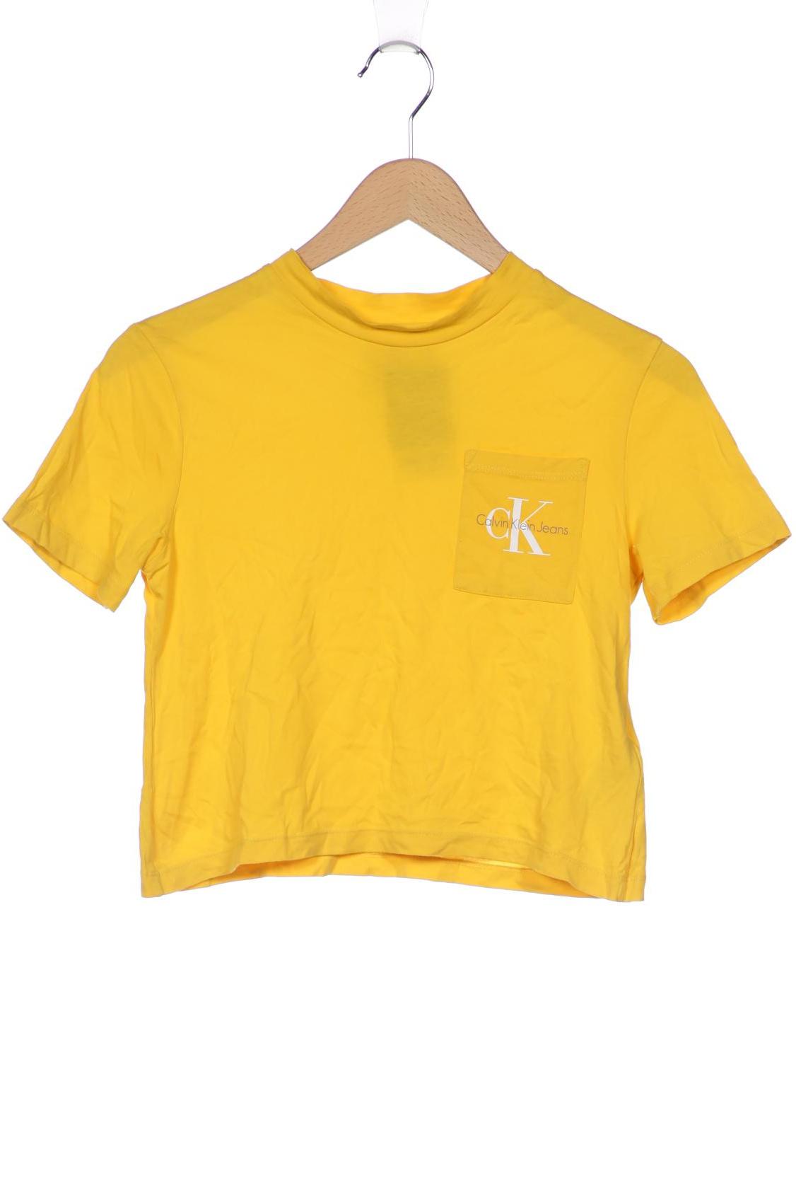 

Calvin Klein Jeans Damen T-Shirt, gelb