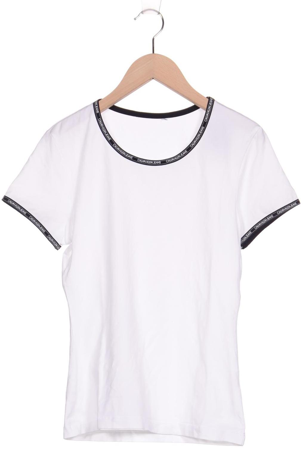 

Calvin Klein Jeans Damen T-Shirt, weiß