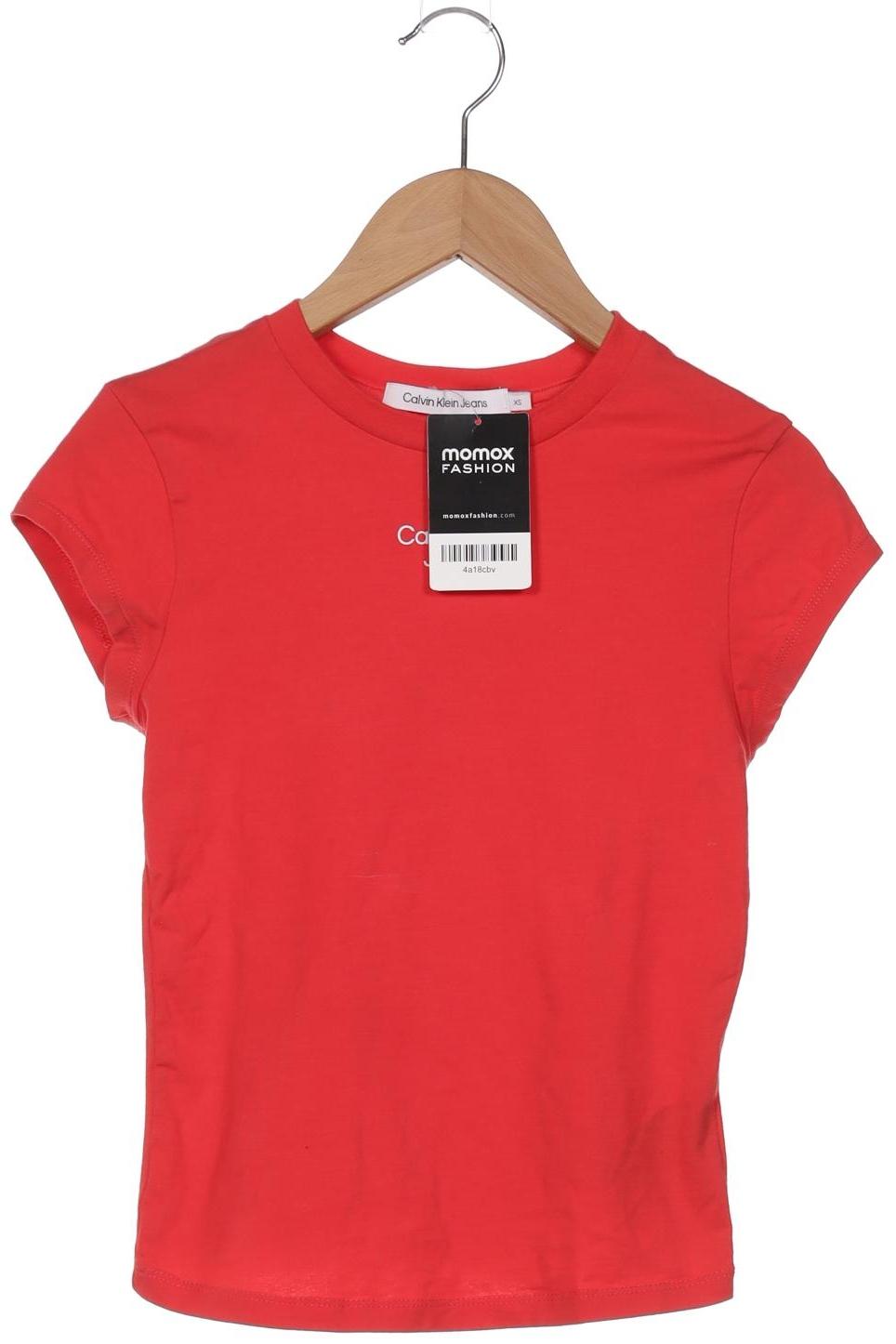 

Calvin Klein Jeans Damen T-Shirt, rot, Gr. 34