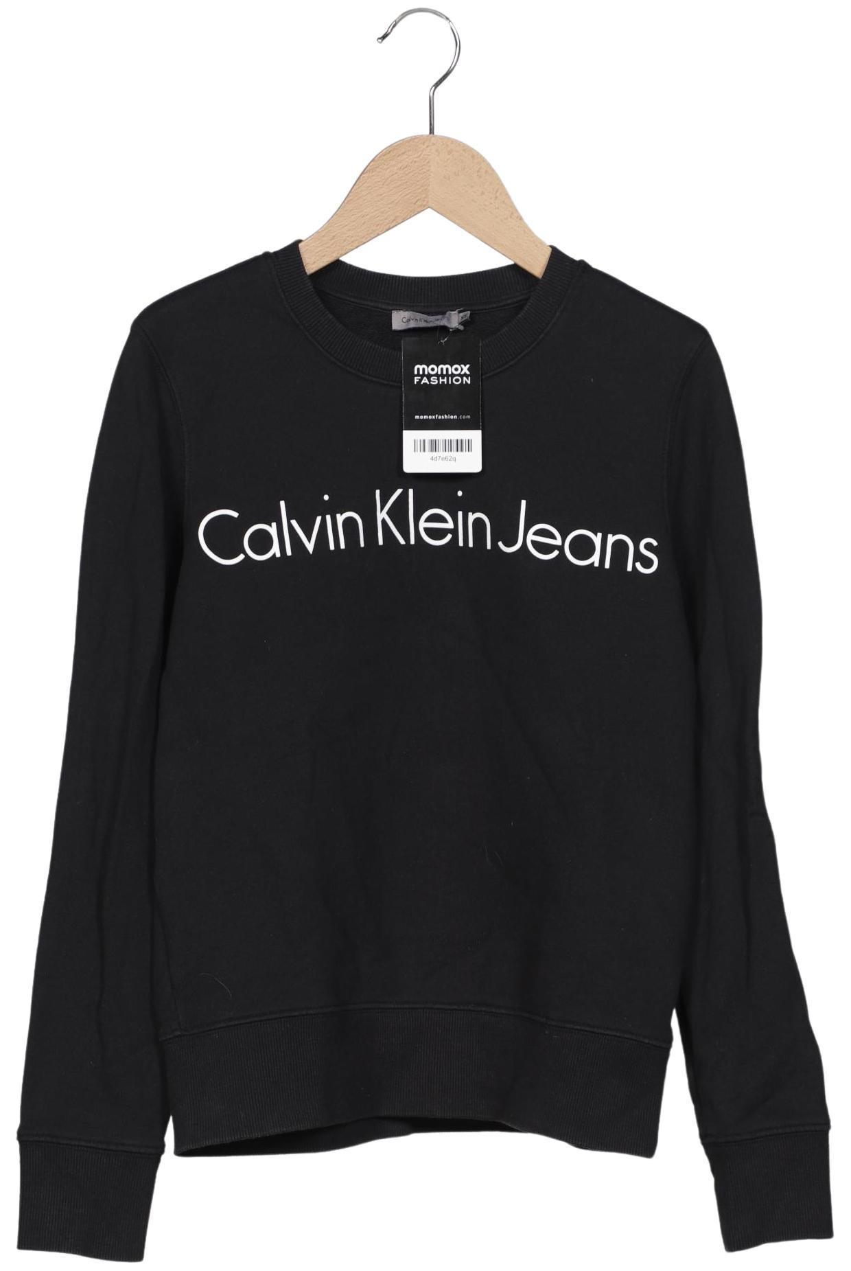 

Calvin Klein Jeans Damen Sweatshirt, schwarz, Gr. 34