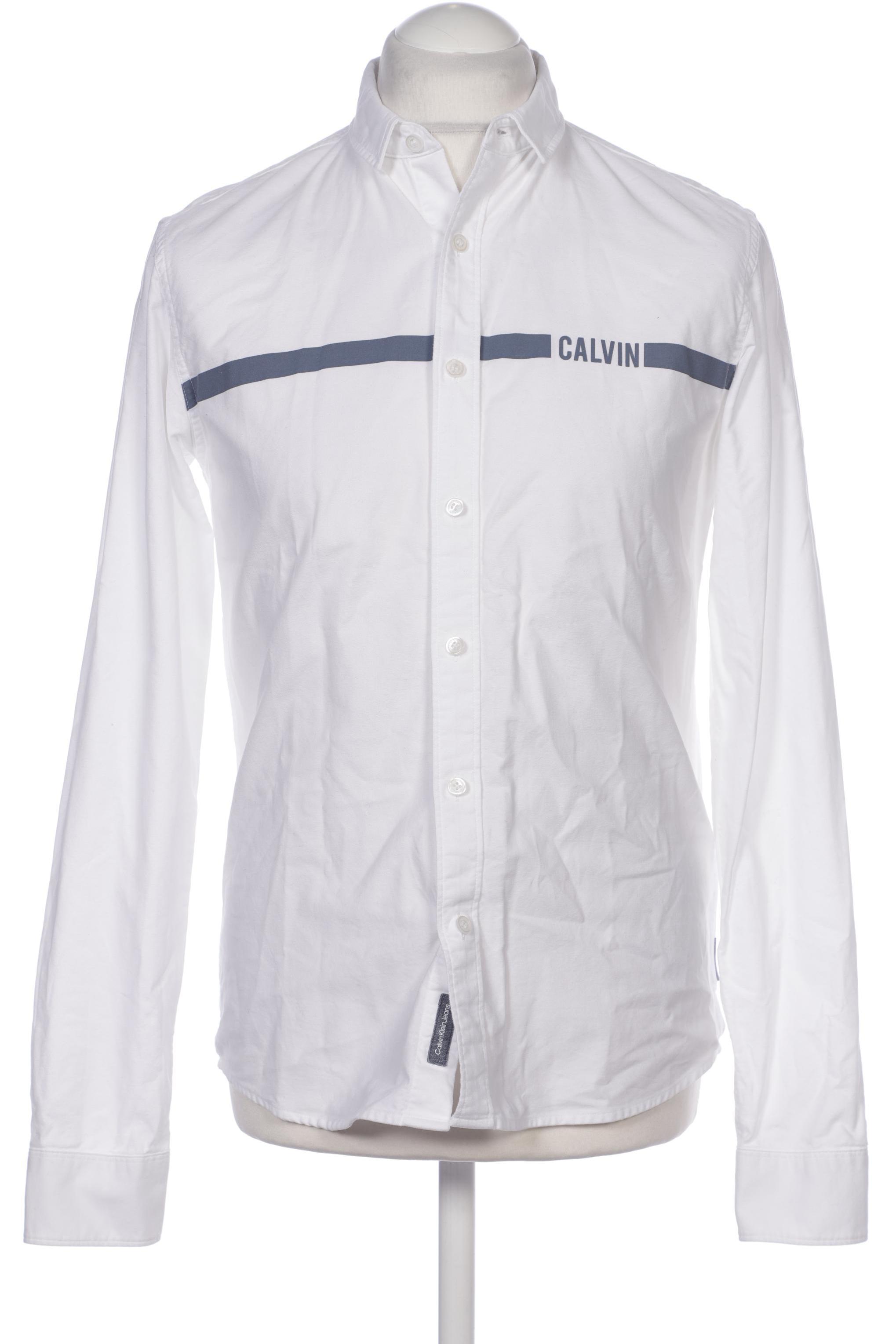 

Calvin Klein Jeans Herren Hemd, weiß, Gr. 46