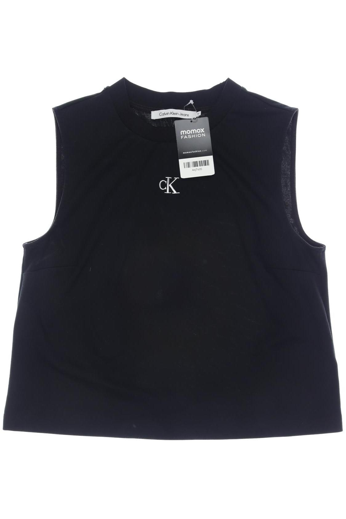 

Calvin Klein Jeans Damen Top, schwarz, Gr. 38