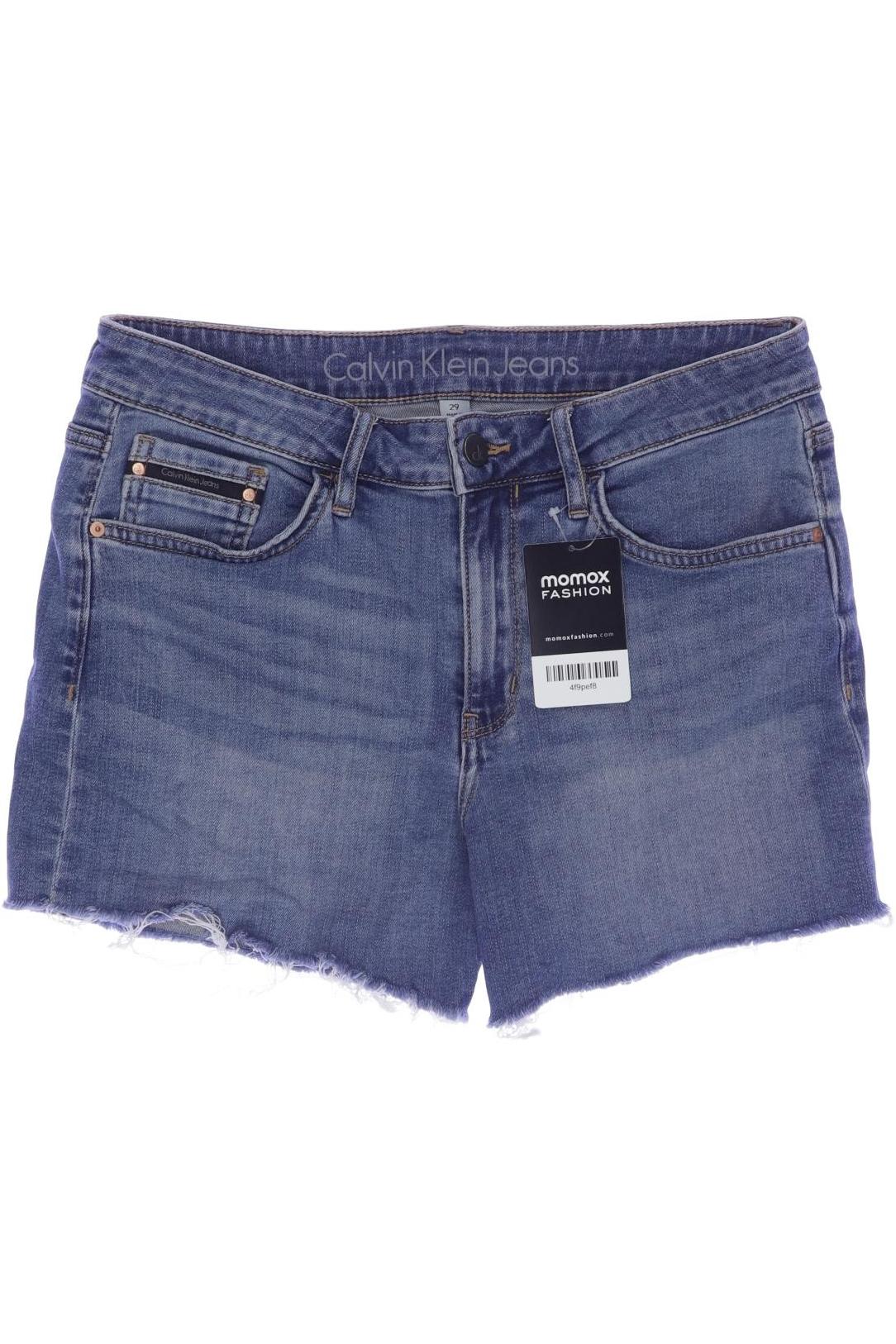 

Calvin Klein Jeans Damen Shorts, blau, Gr. 29