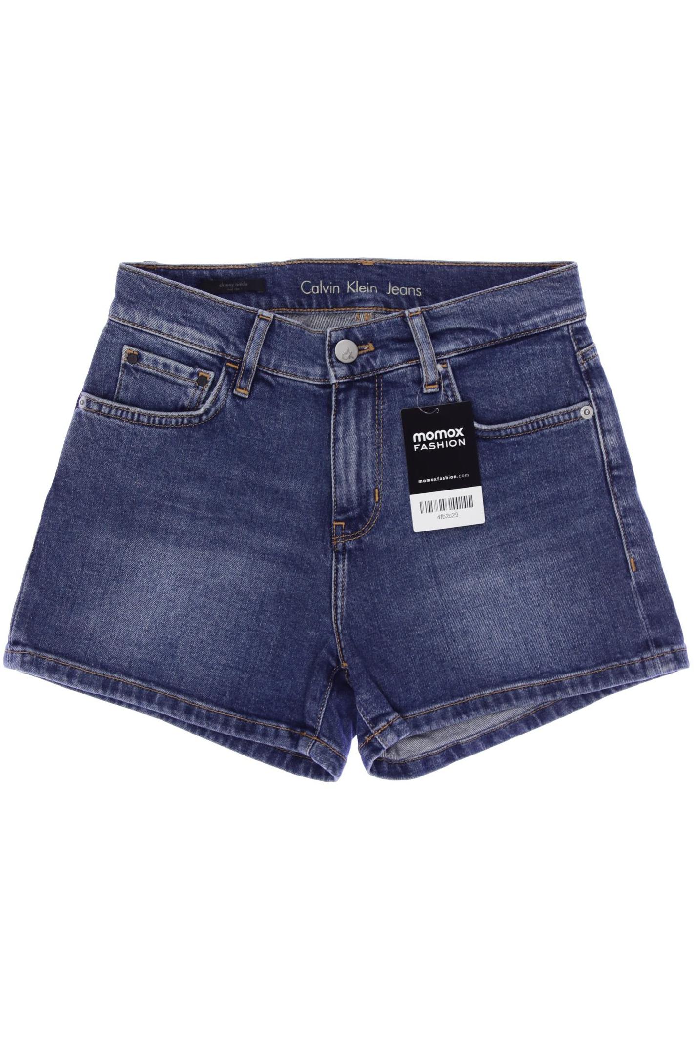 

Calvin Klein Jeans Damen Shorts, blau, Gr. 25