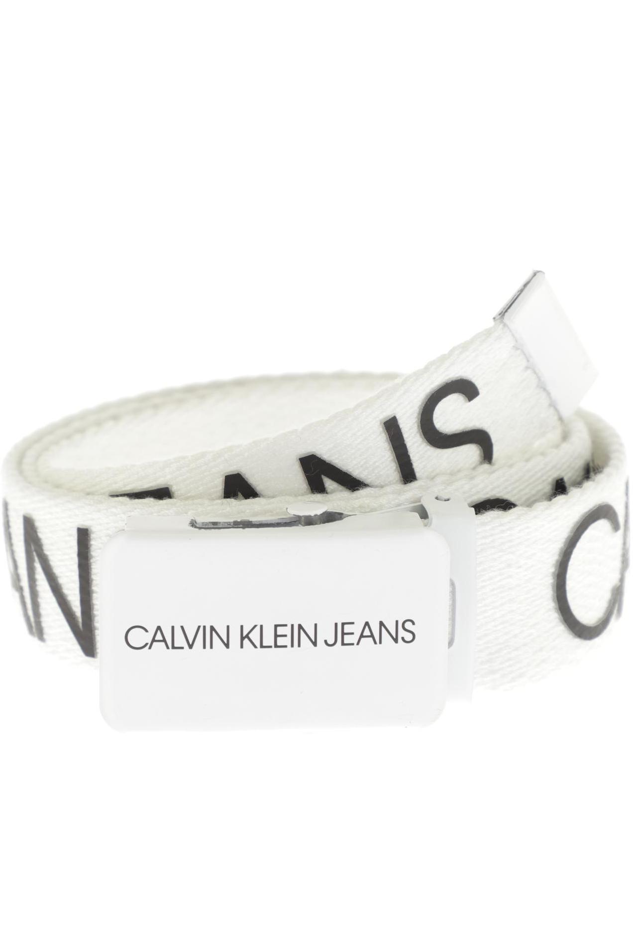 

Calvin Klein Jeans Damen Gürtel, weiß, Gr. 80