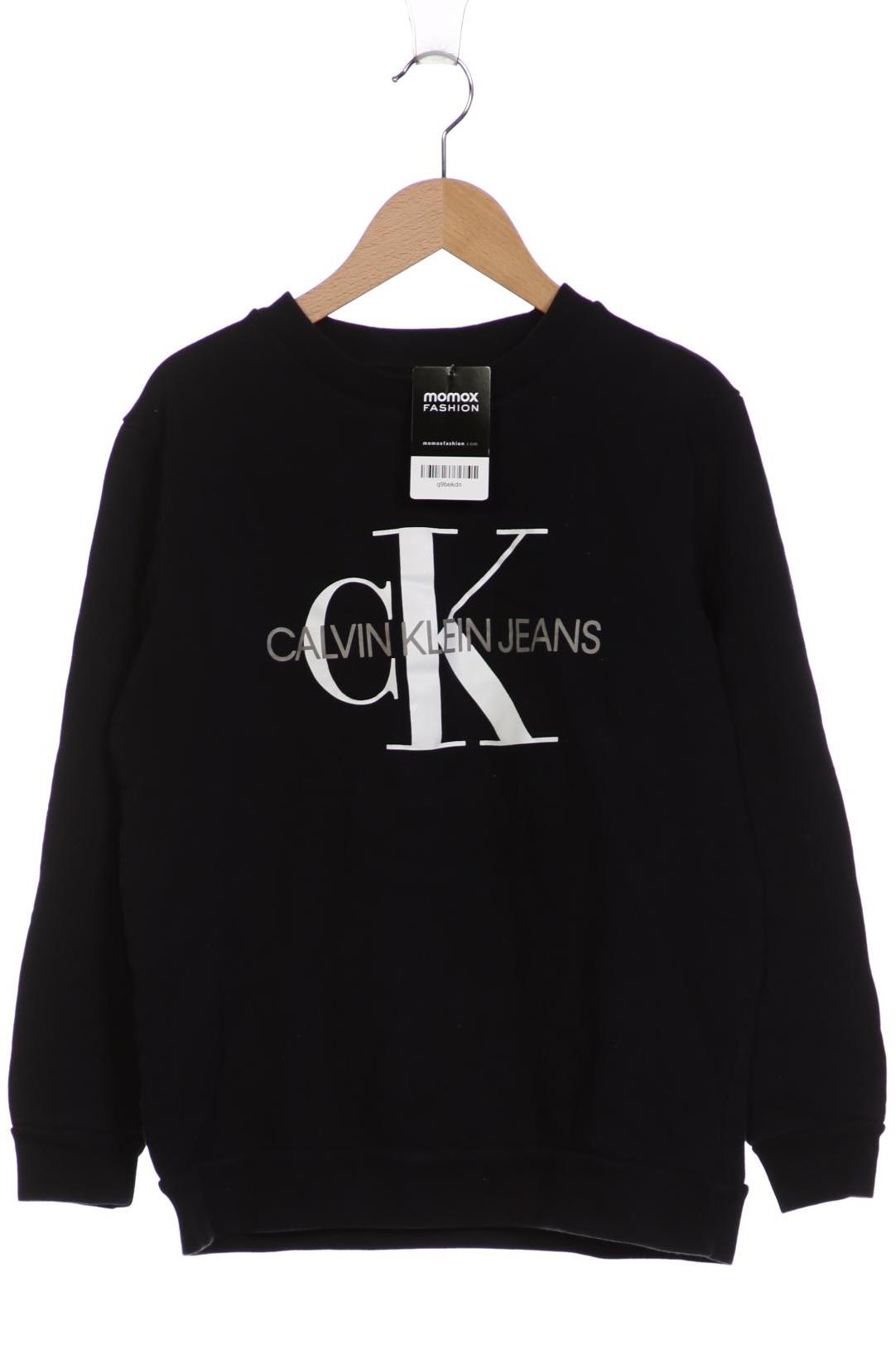 

Calvin Klein Jeans Damen Sweatshirt, schwarz, Gr. 34