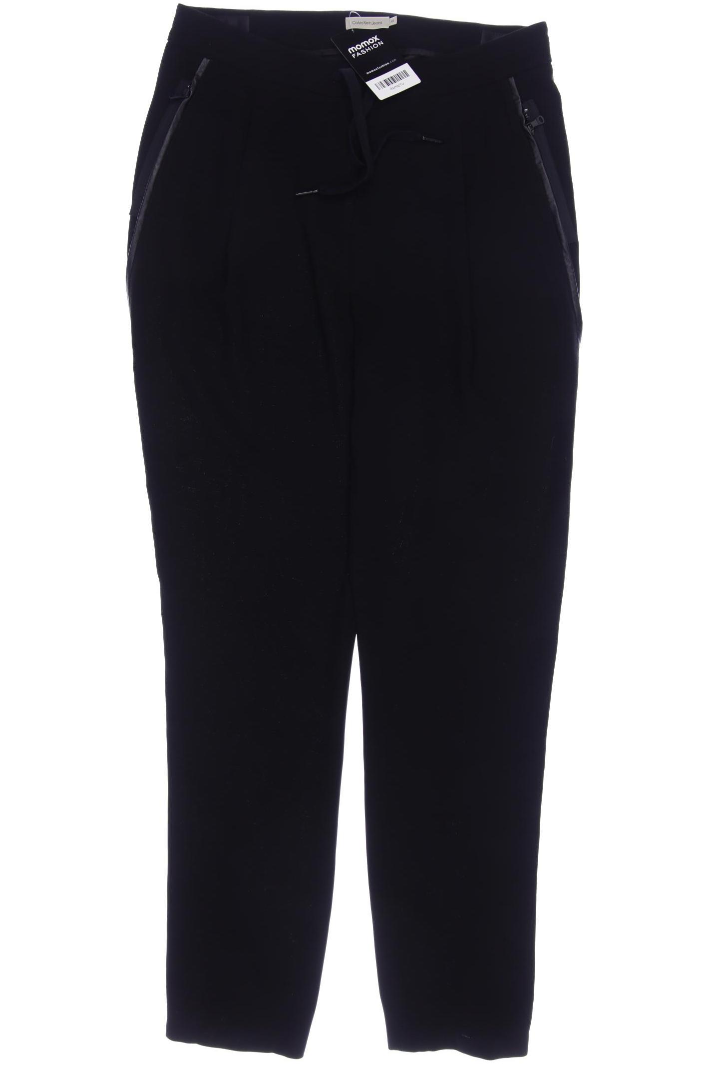 

Calvin Klein Jeans Damen Stoffhose, schwarz