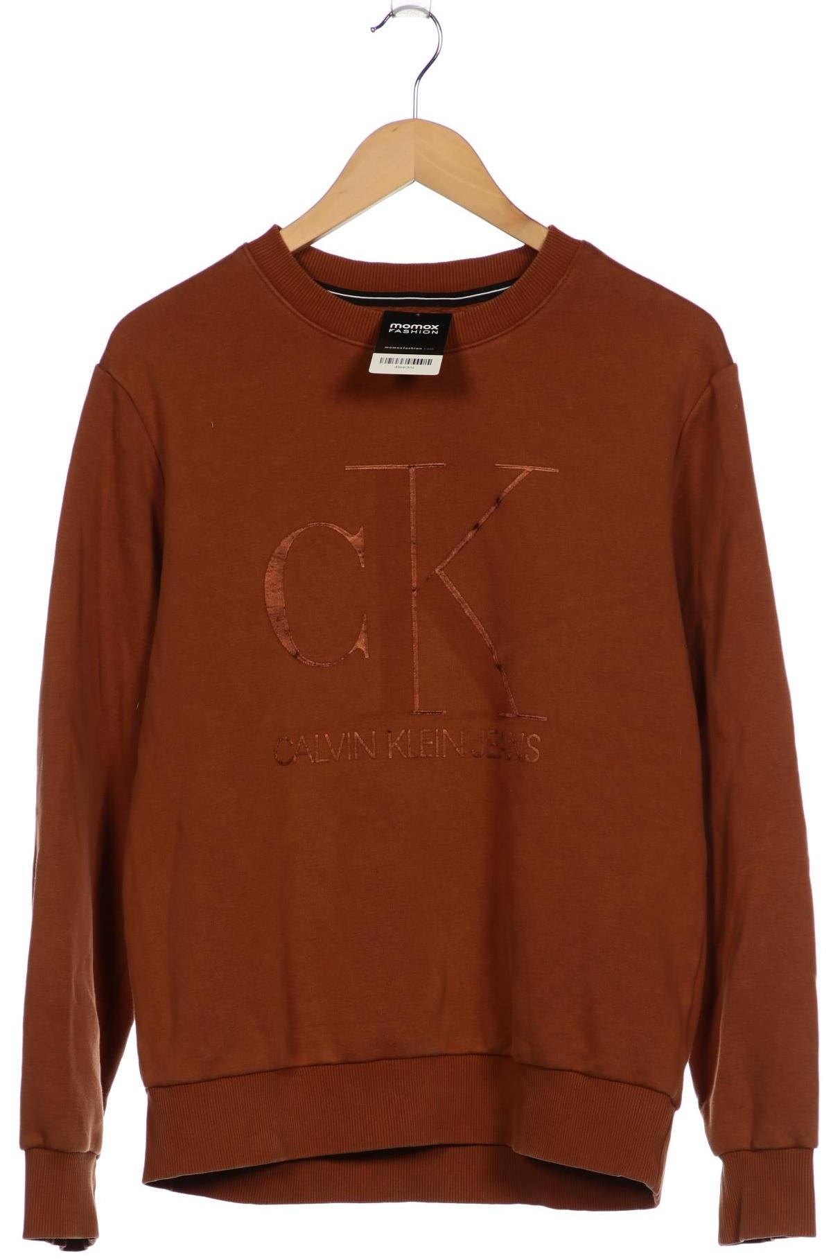 

Calvin Klein Jeans Herren Sweatshirt, braun, Gr. 48