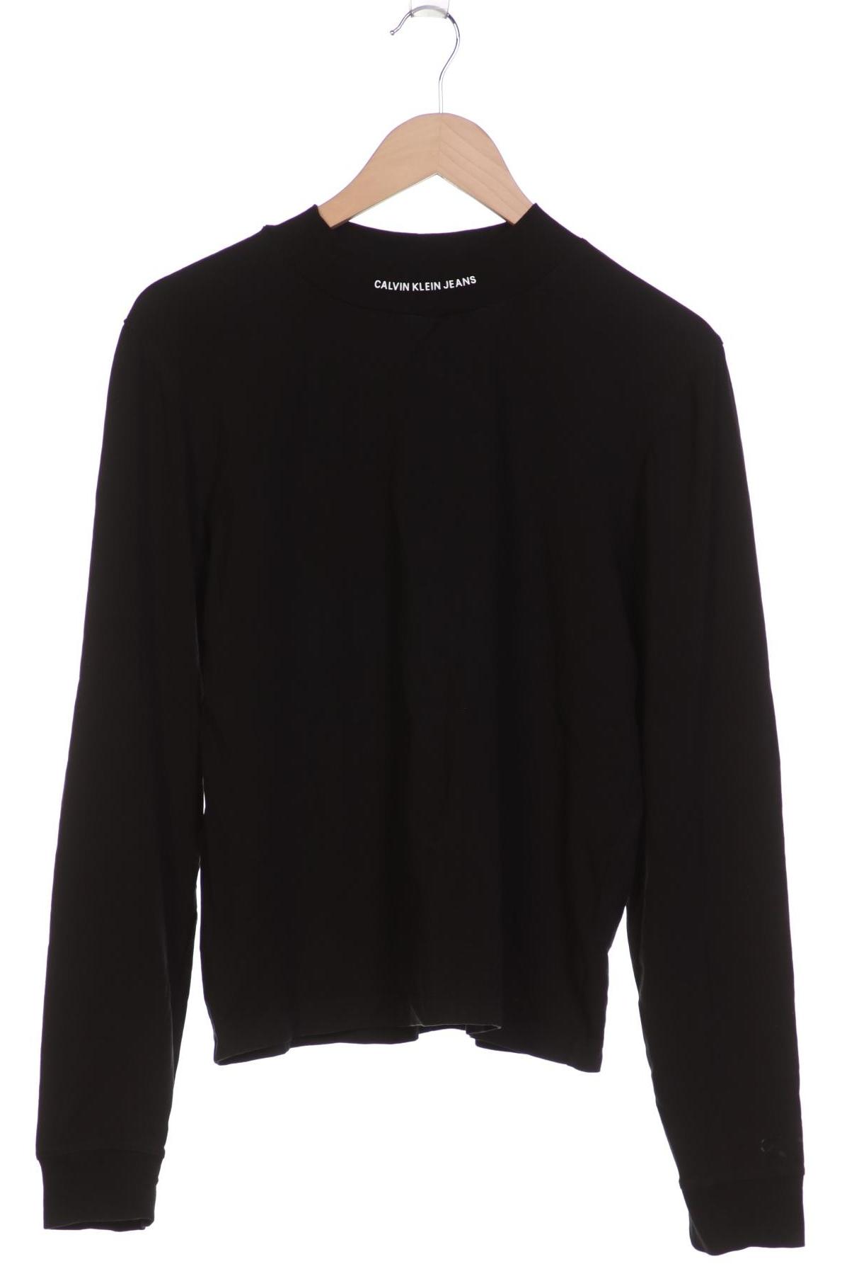 

Calvin Klein Jeans Herren Langarmshirt, schwarz, Gr. 44