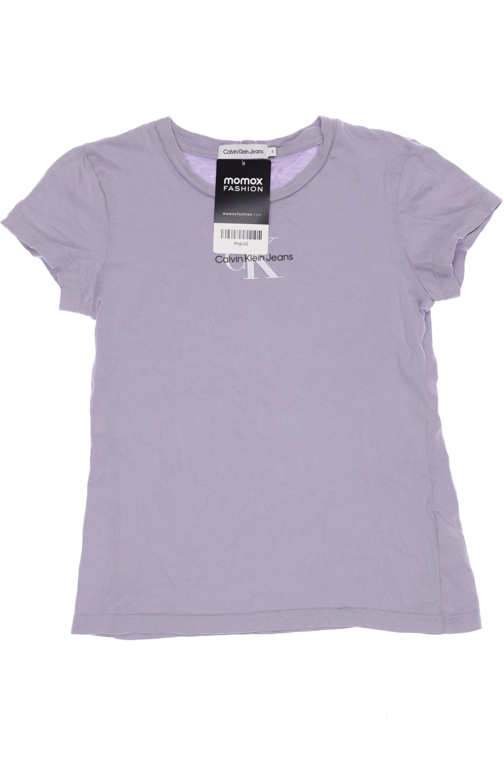 

Calvin Klein Jeans Damen T-Shirt, flieder, Gr. 8