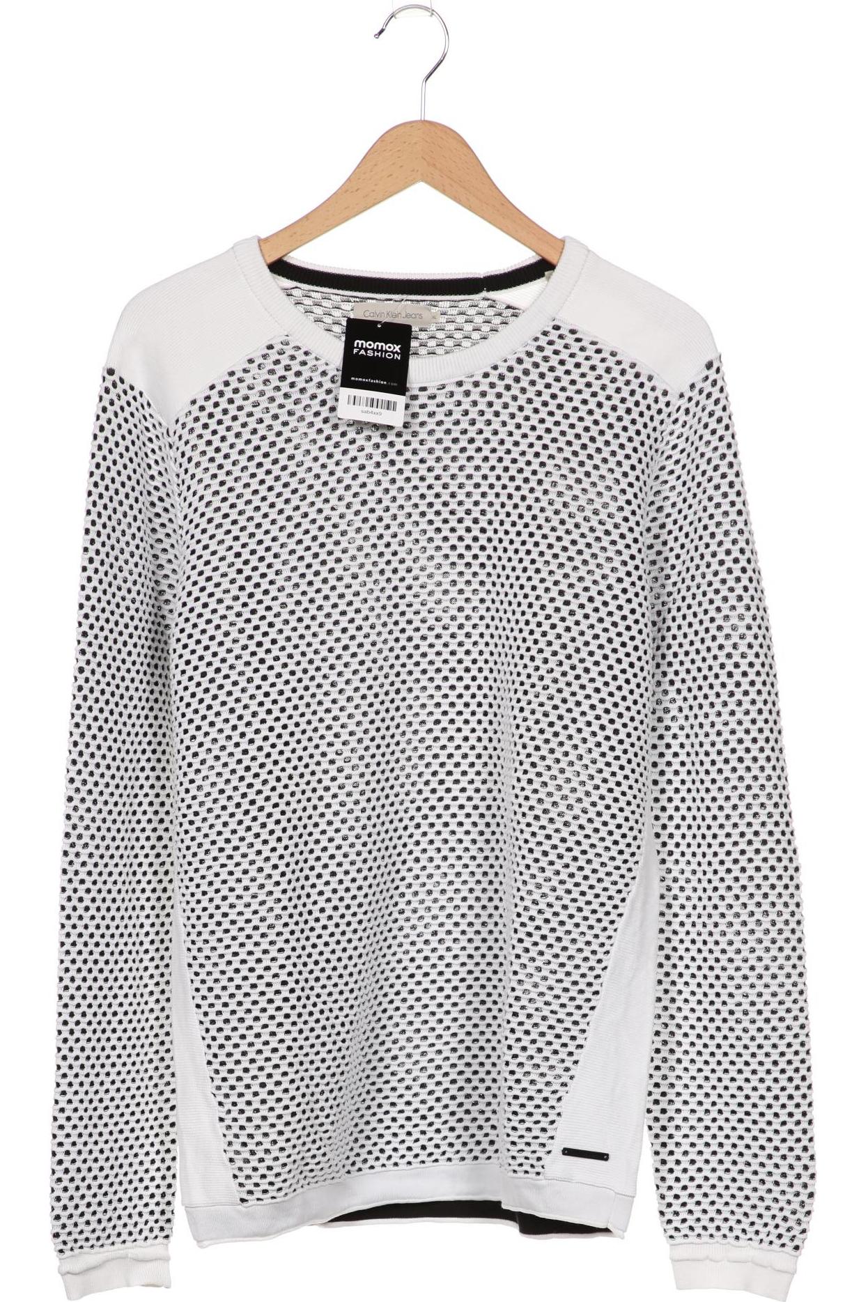 

Calvin Klein Jeans Herren Pullover, weiß, Gr. 54