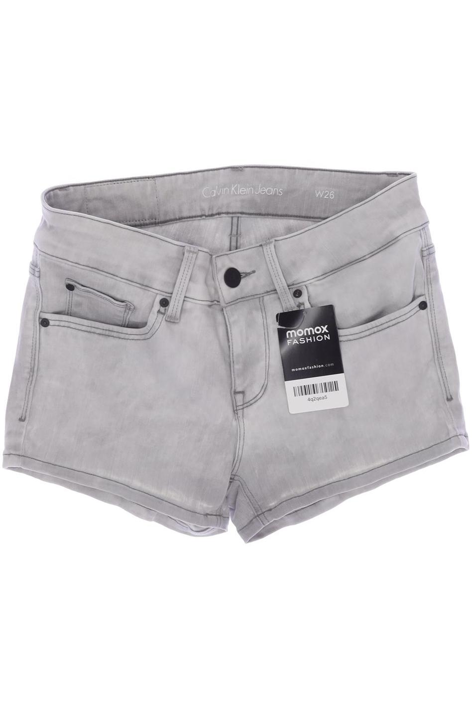 

Calvin Klein Jeans Damen Shorts, grau, Gr. 26