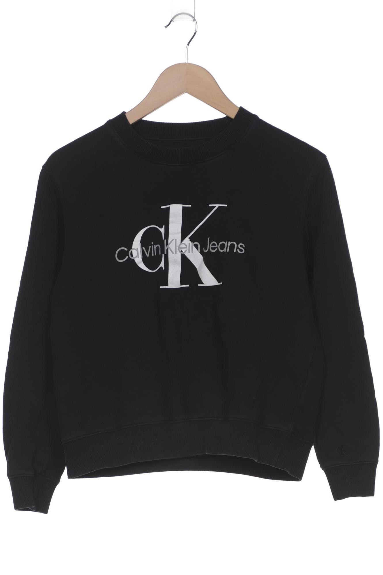 

Calvin Klein Jeans Damen Sweatshirt, schwarz, Gr. 38