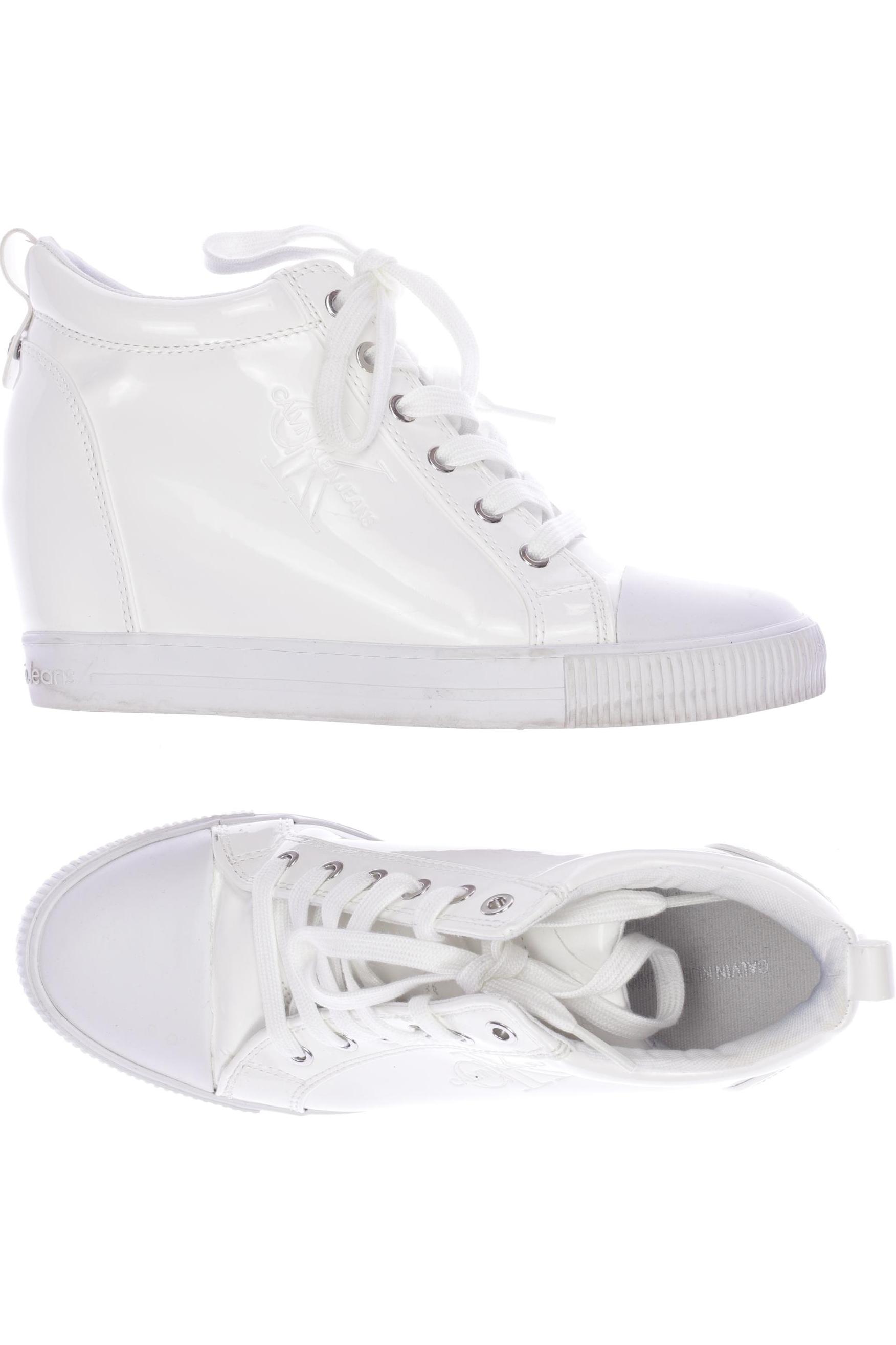 

Calvin Klein Jeans Damen Sneakers, weiß, Gr. 40