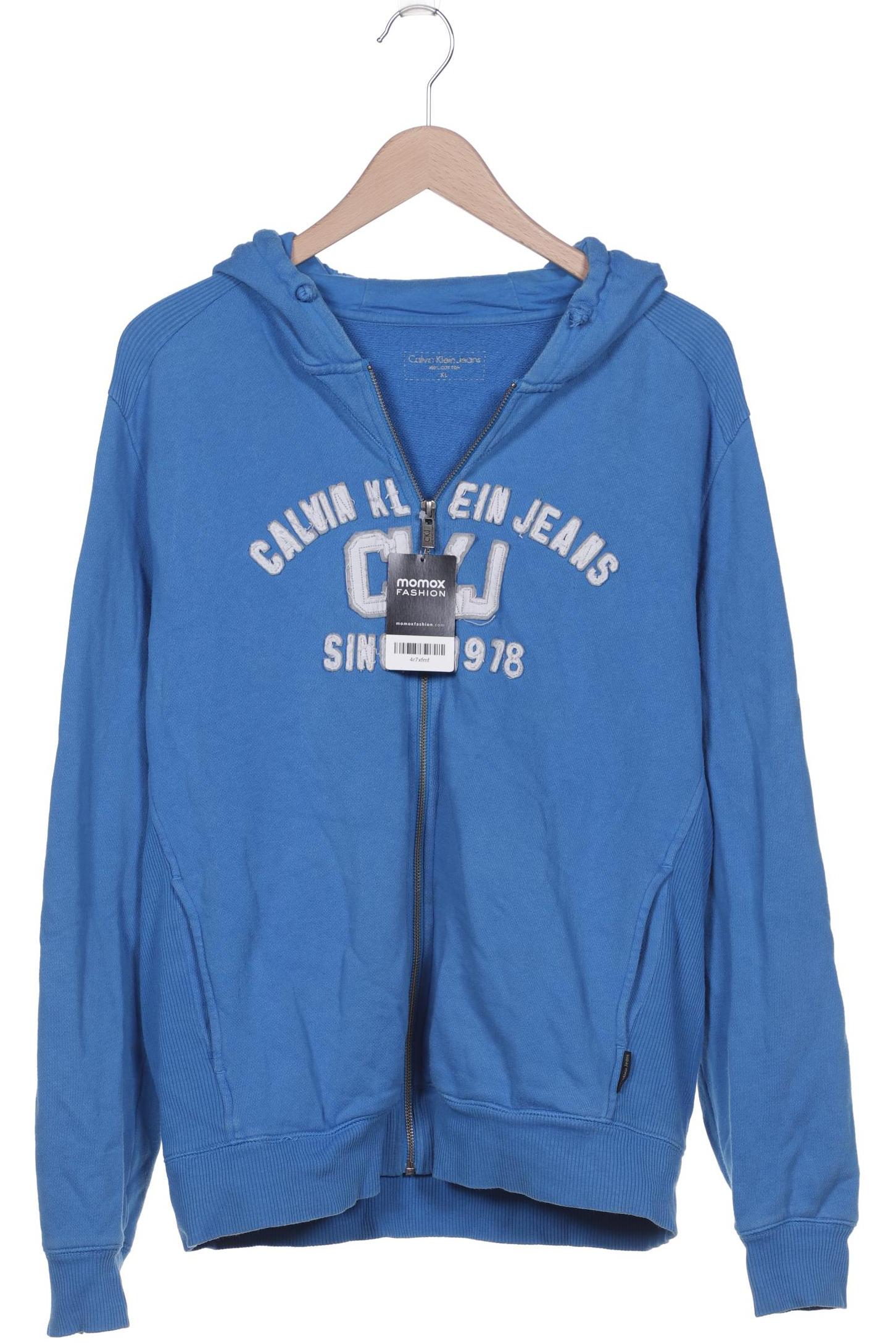 

Calvin Klein Jeans Herren Kapuzenpullover, blau