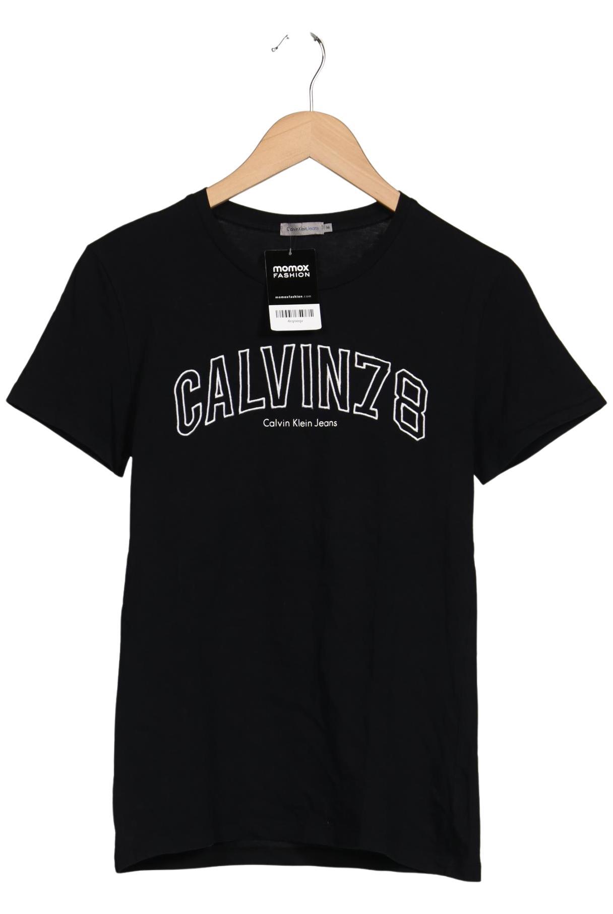 

Calvin Klein Jeans Damen T-Shirt, schwarz, Gr. 38