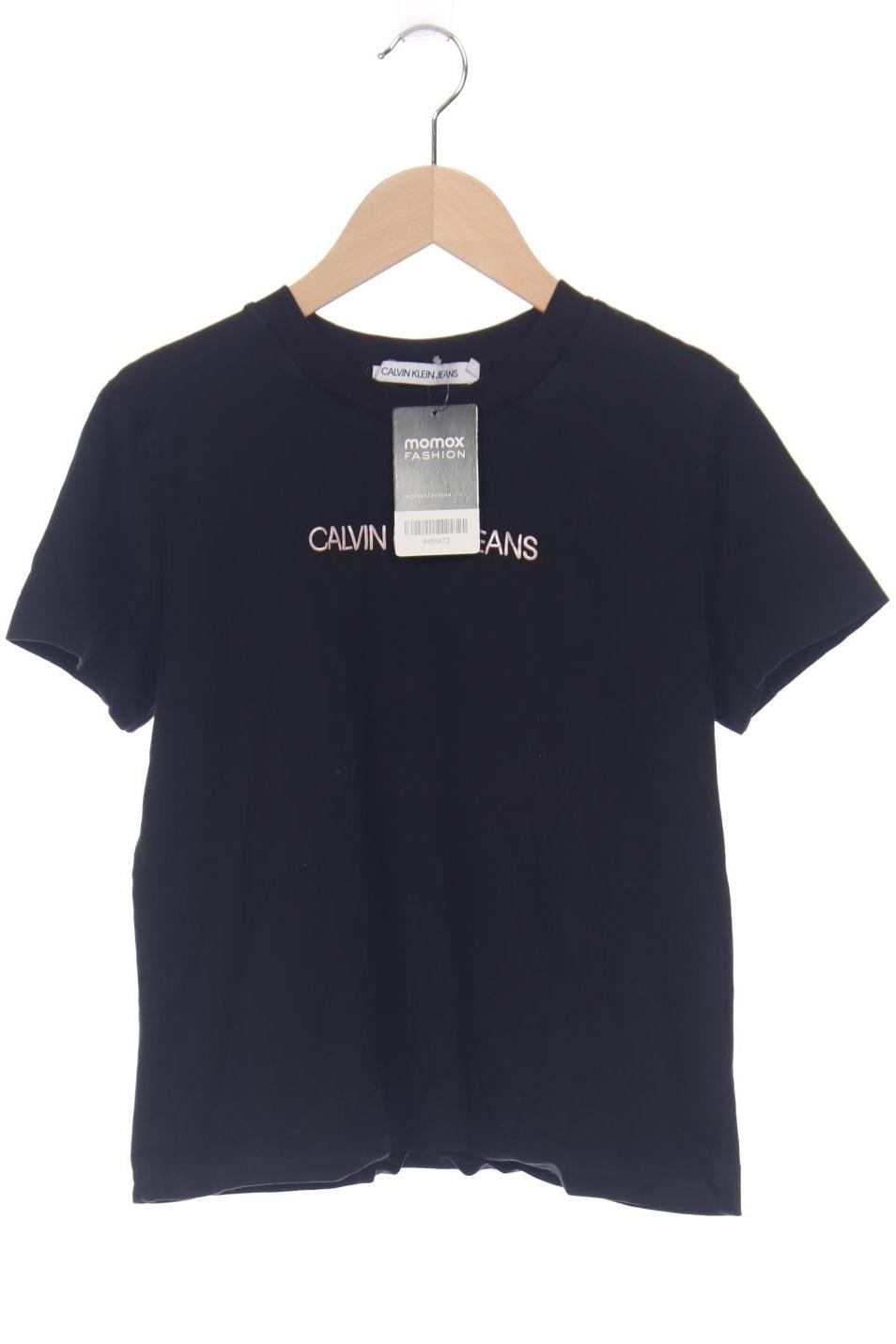 

Calvin Klein Jeans Damen T-Shirt, schwarz, Gr. 36