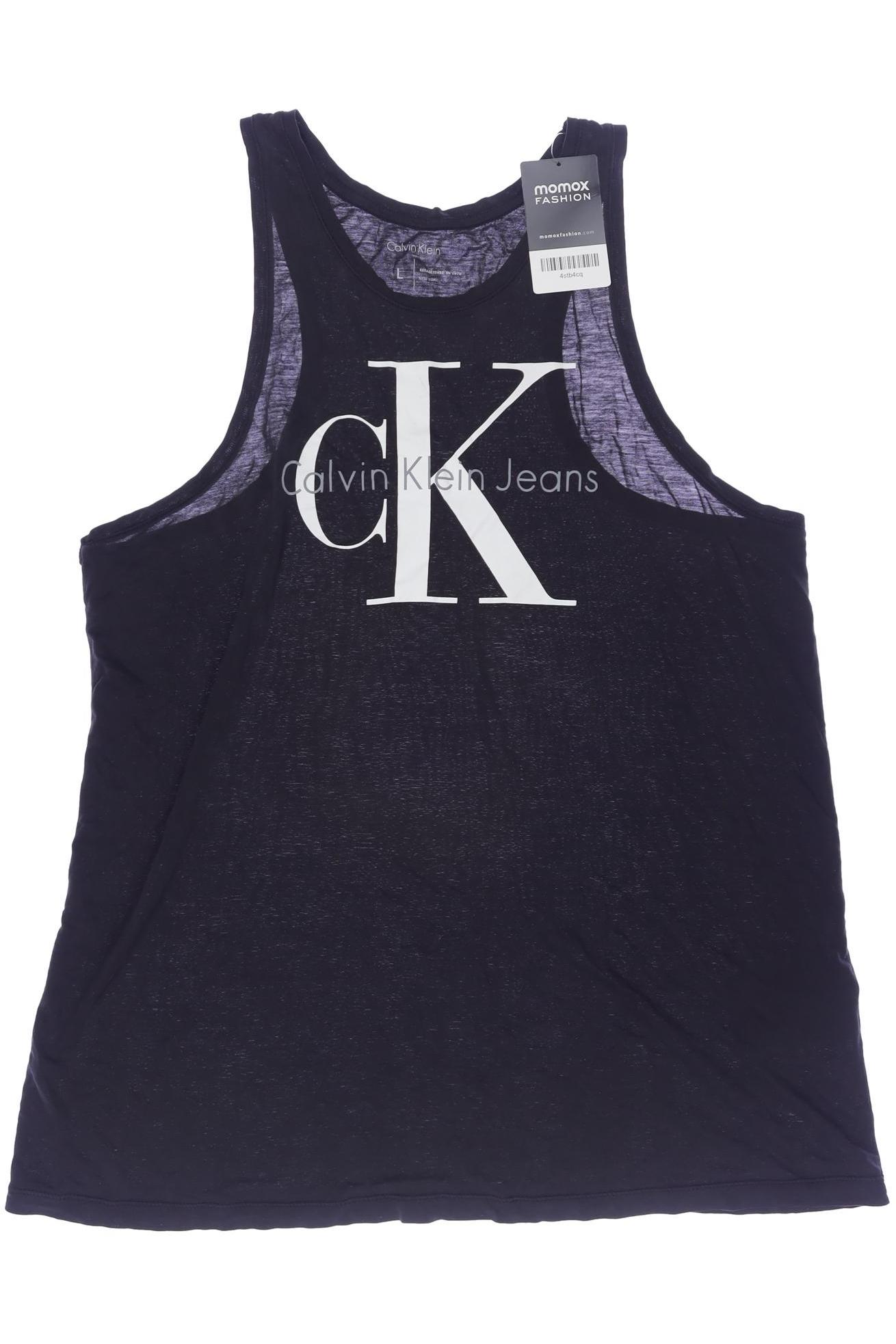 

Calvin Klein Jeans Damen Top, schwarz, Gr. 42