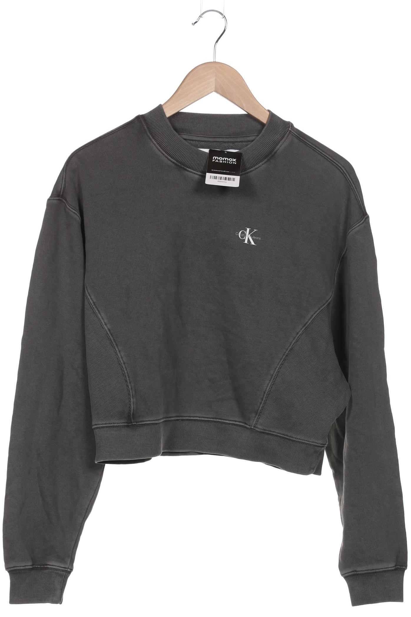 

Calvin Klein Jeans Damen Sweatshirt, grau, Gr. 38