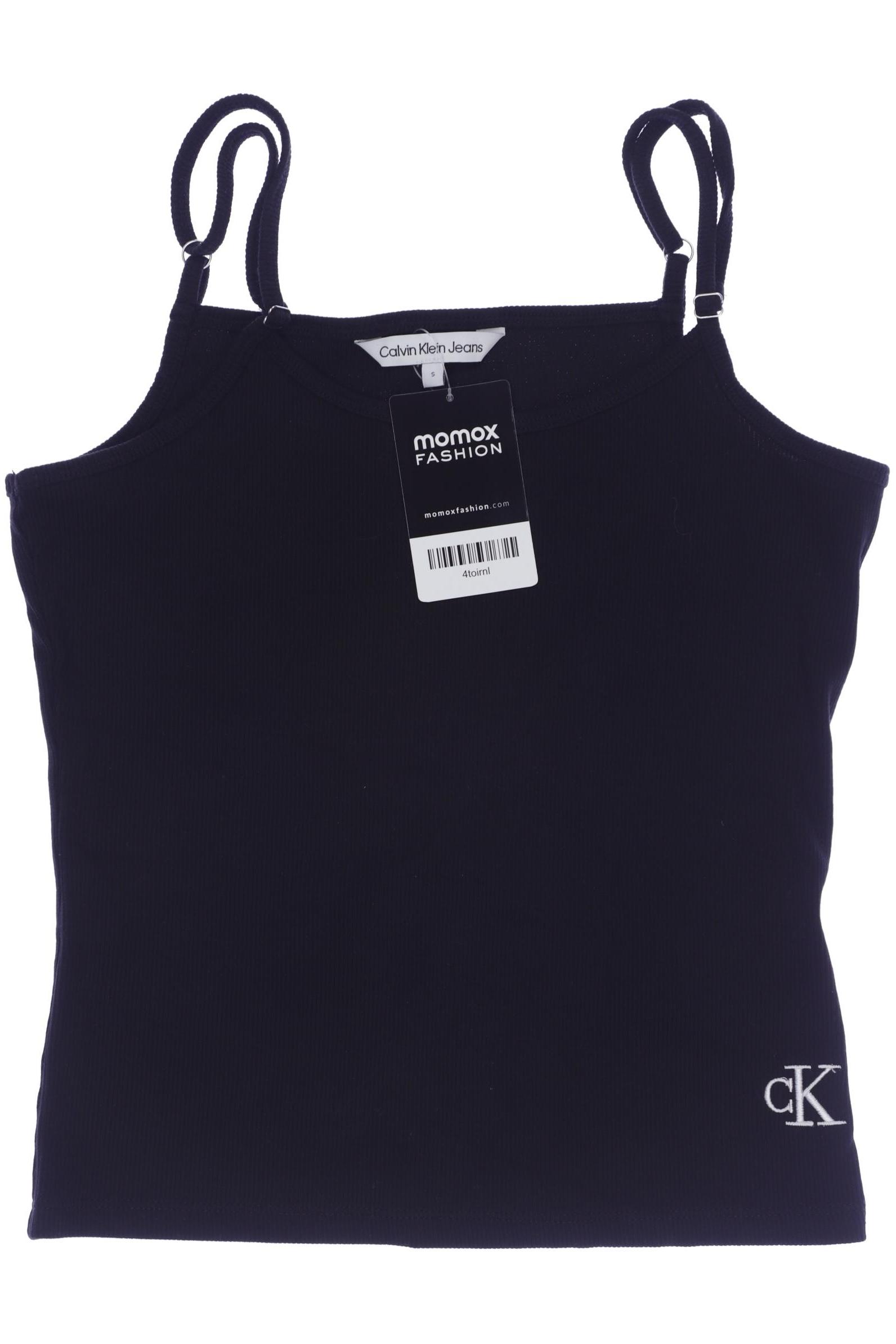 

Calvin Klein Jeans Damen Top, schwarz, Gr. 36