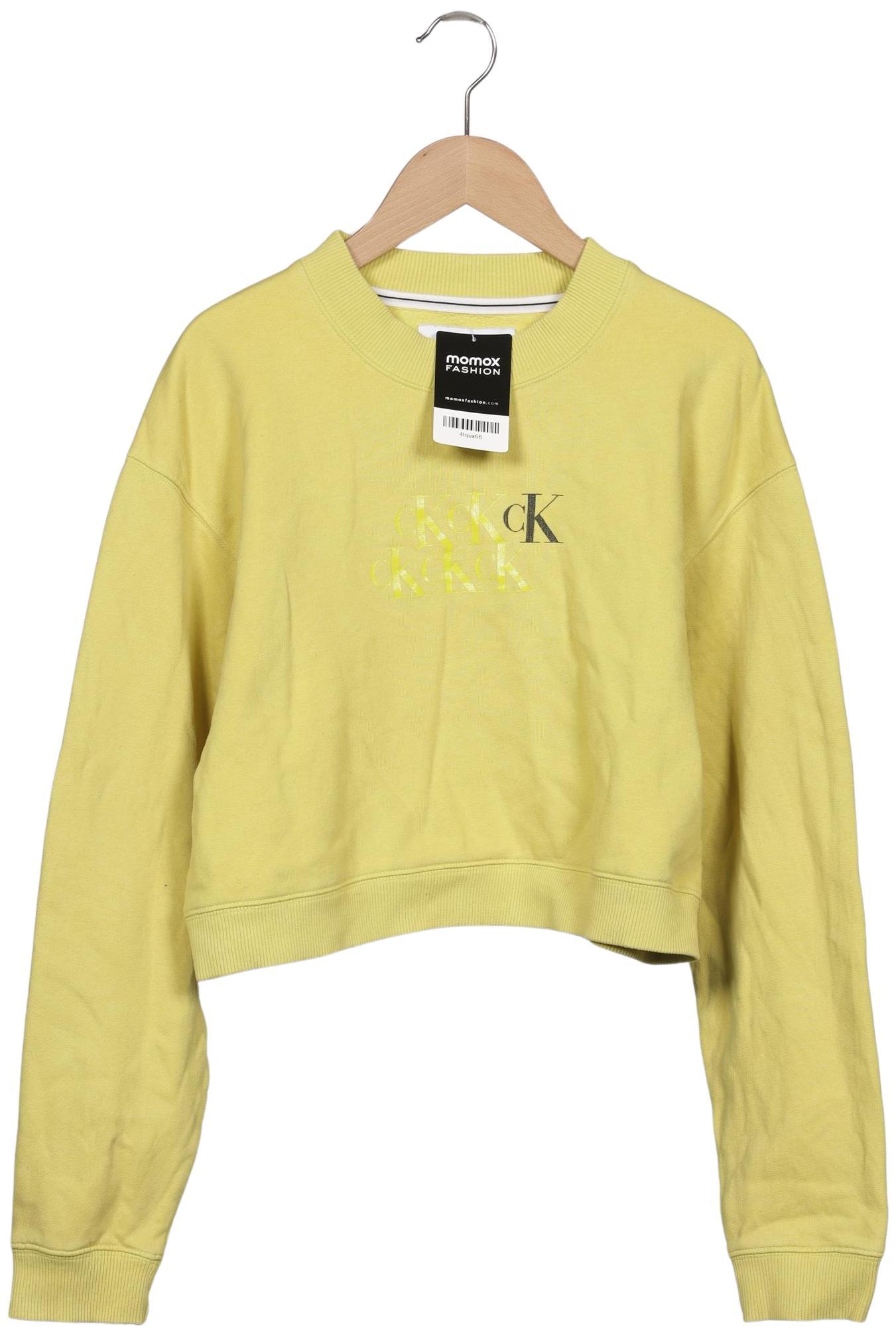 

Calvin Klein Jeans Damen Sweatshirt, gelb, Gr. 38